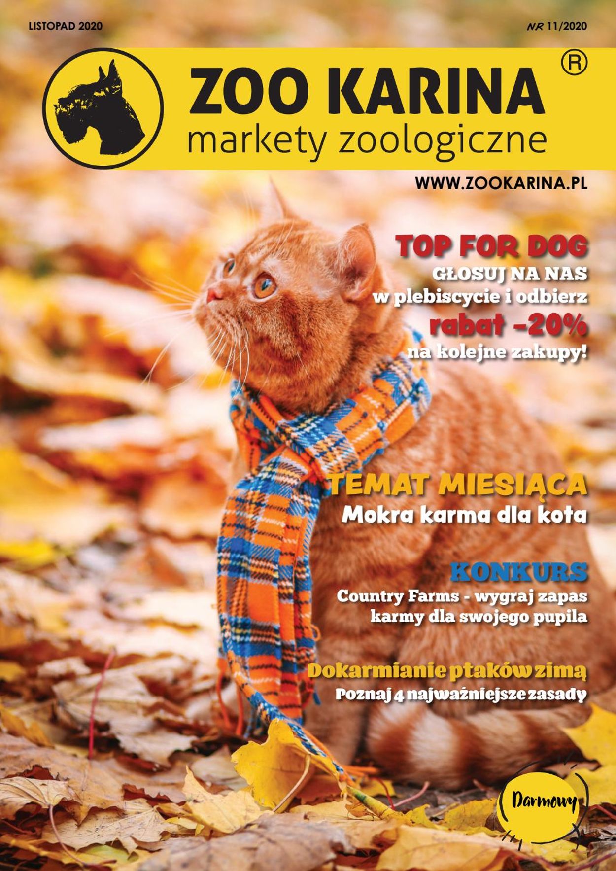 Gazetka promocyjna ZOO Karina - 01.11-30.11.2020
