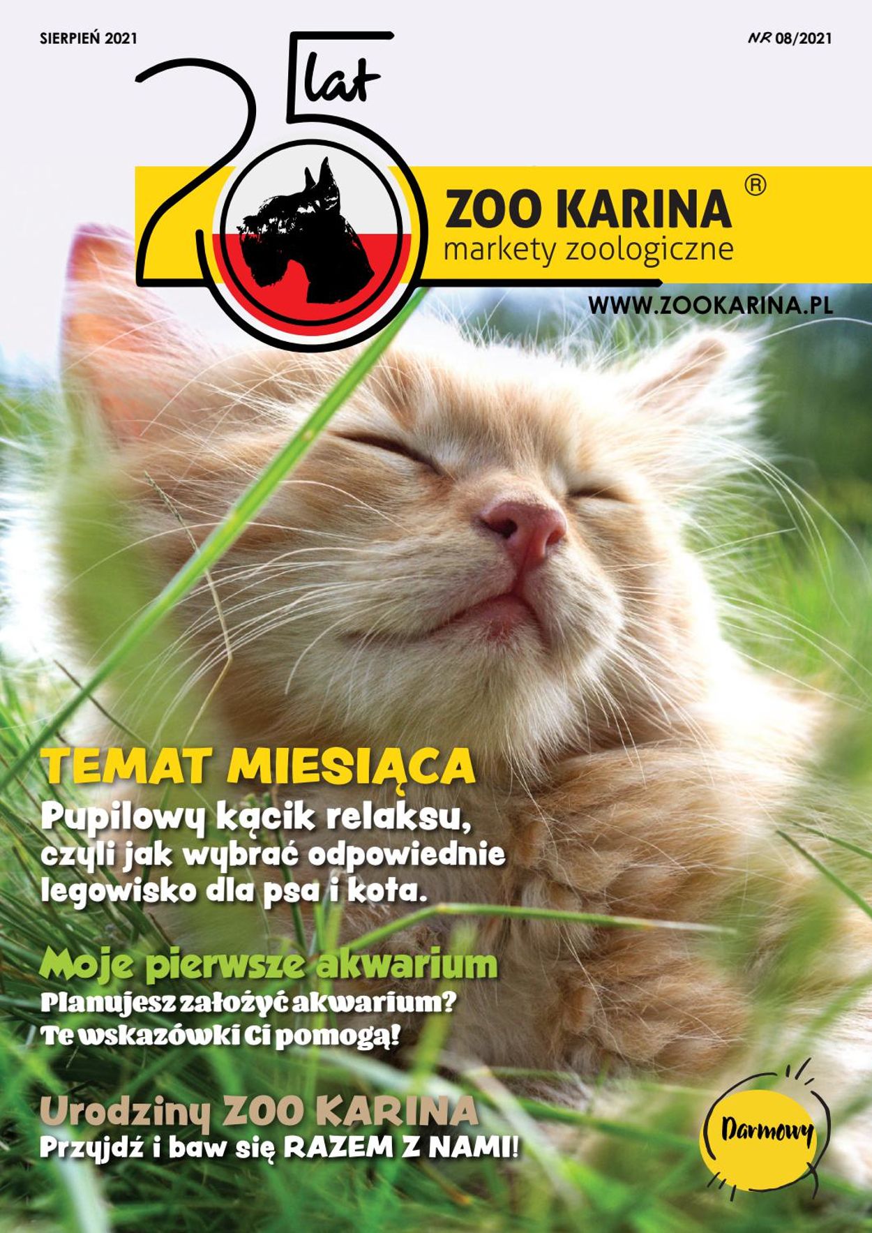 Gazetka promocyjna ZOO Karina - 01.08-31.08.2021