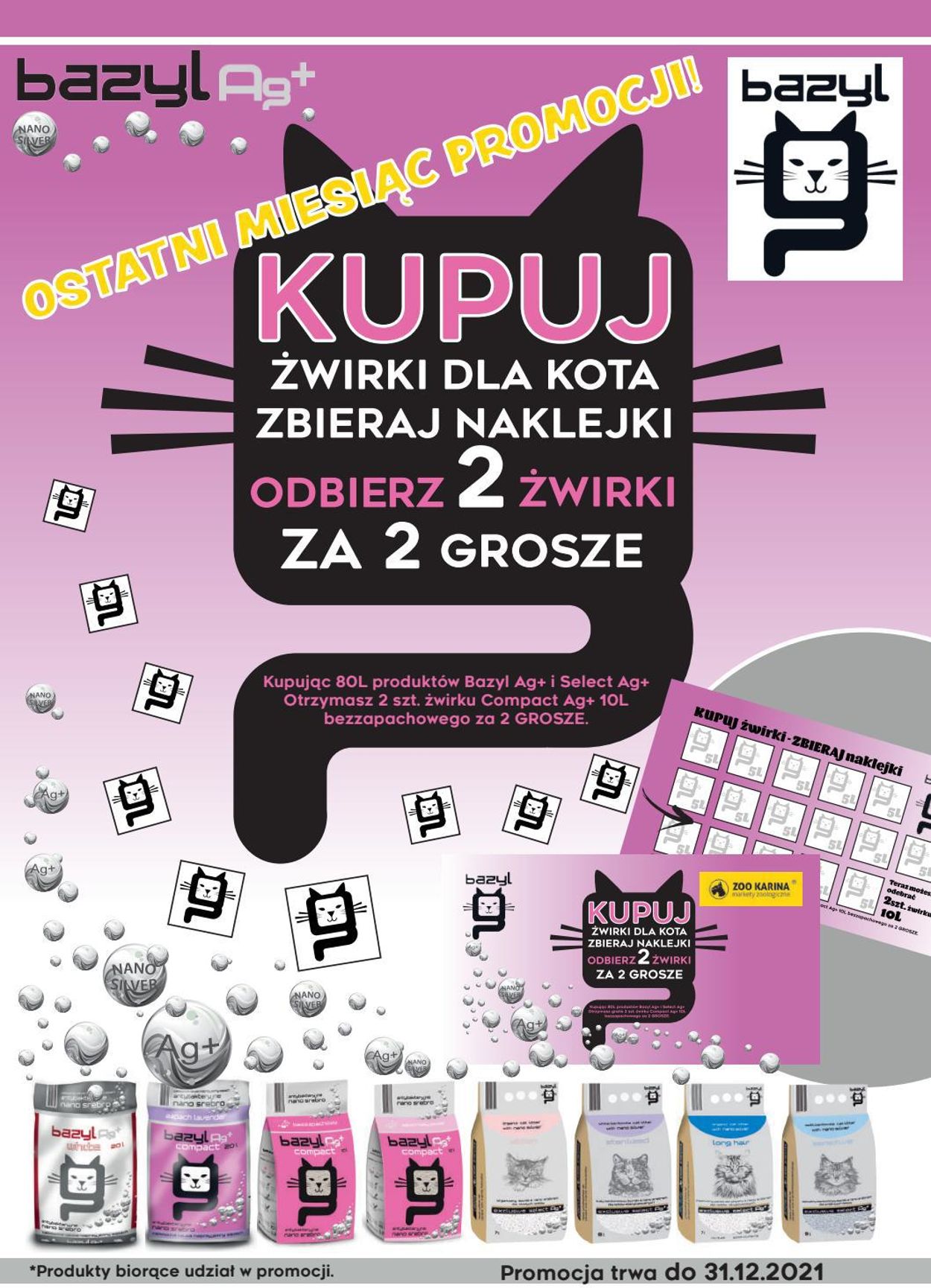 Gazetka promocyjna ZOO Karina - 01.12-31.12.2021 (Strona 4)