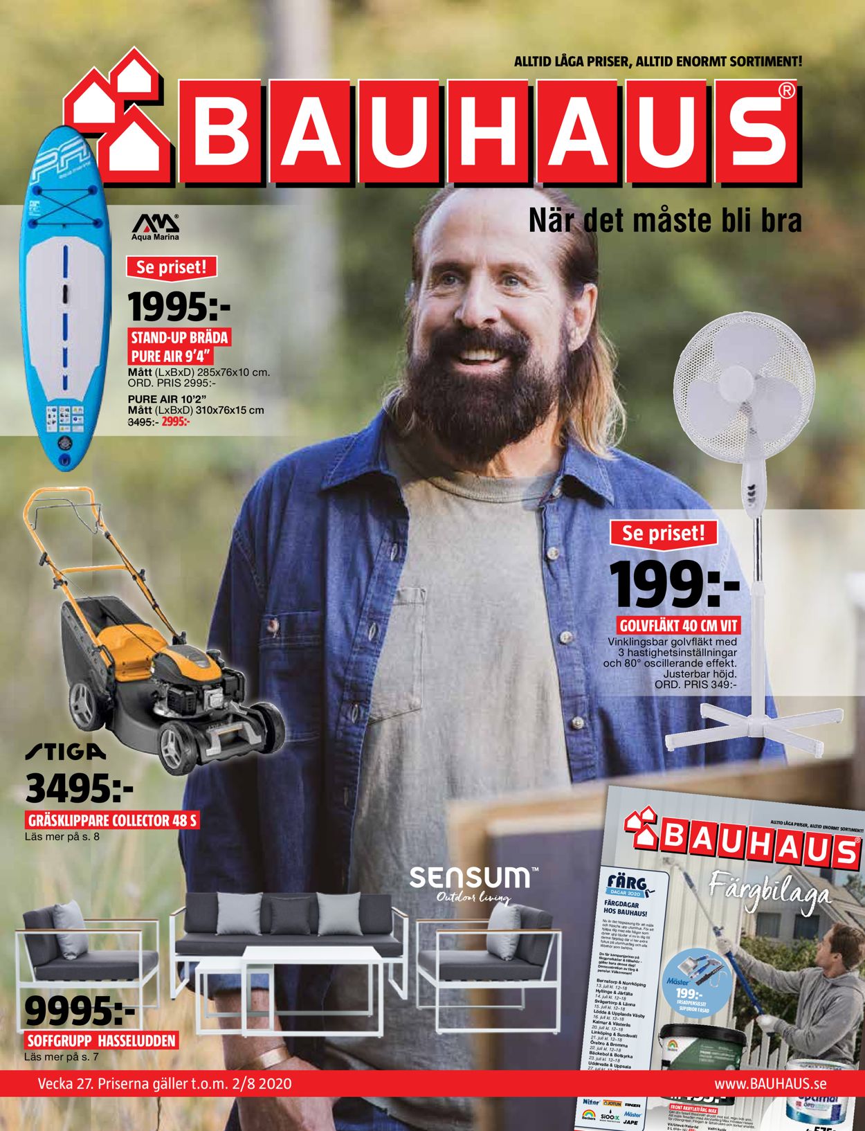 Bauhaus - Reklamblad - 29/06-02/08-2020