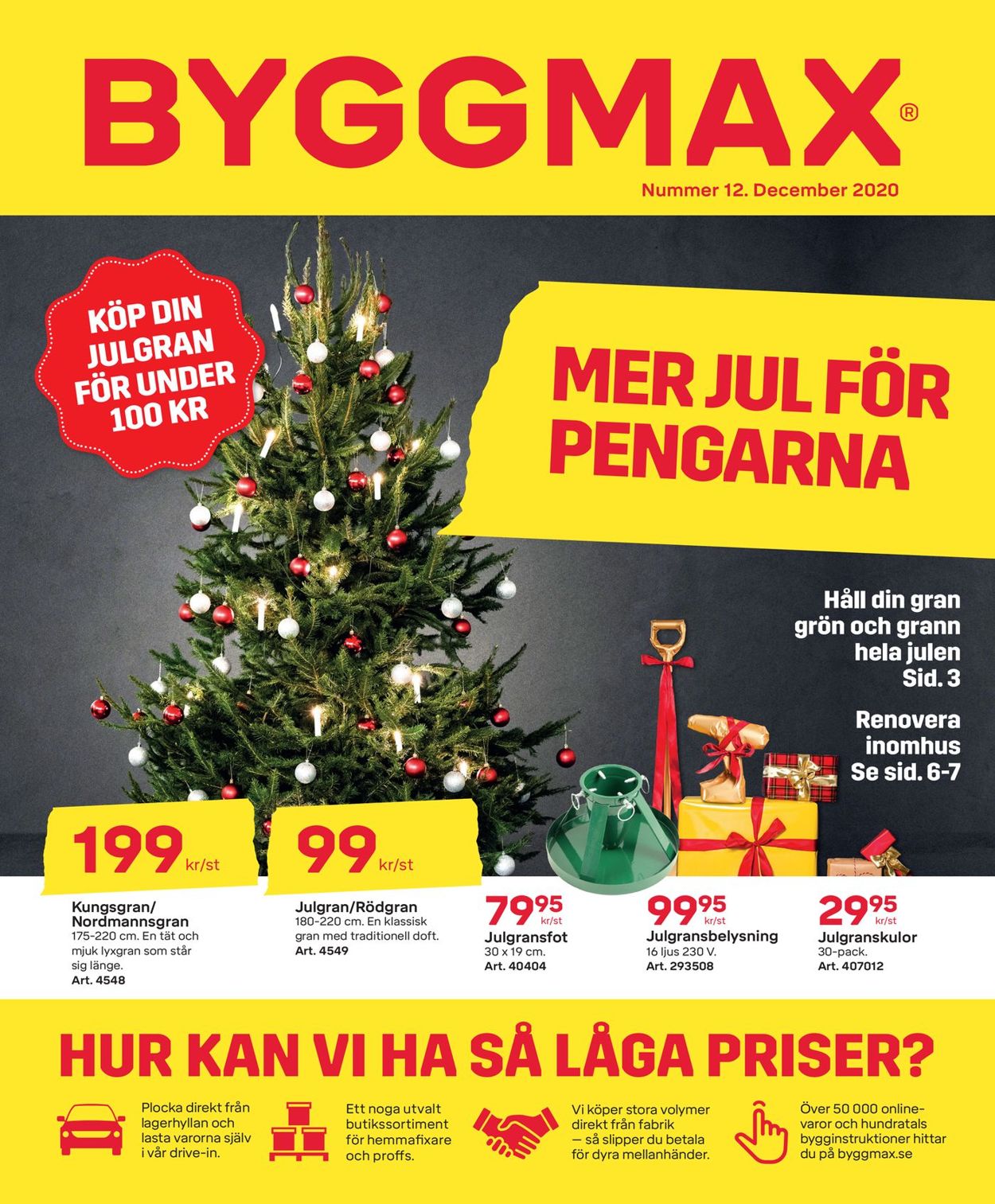 ByggMax - Julen 2020 - Reklamblad - 04/12-31/12-2020