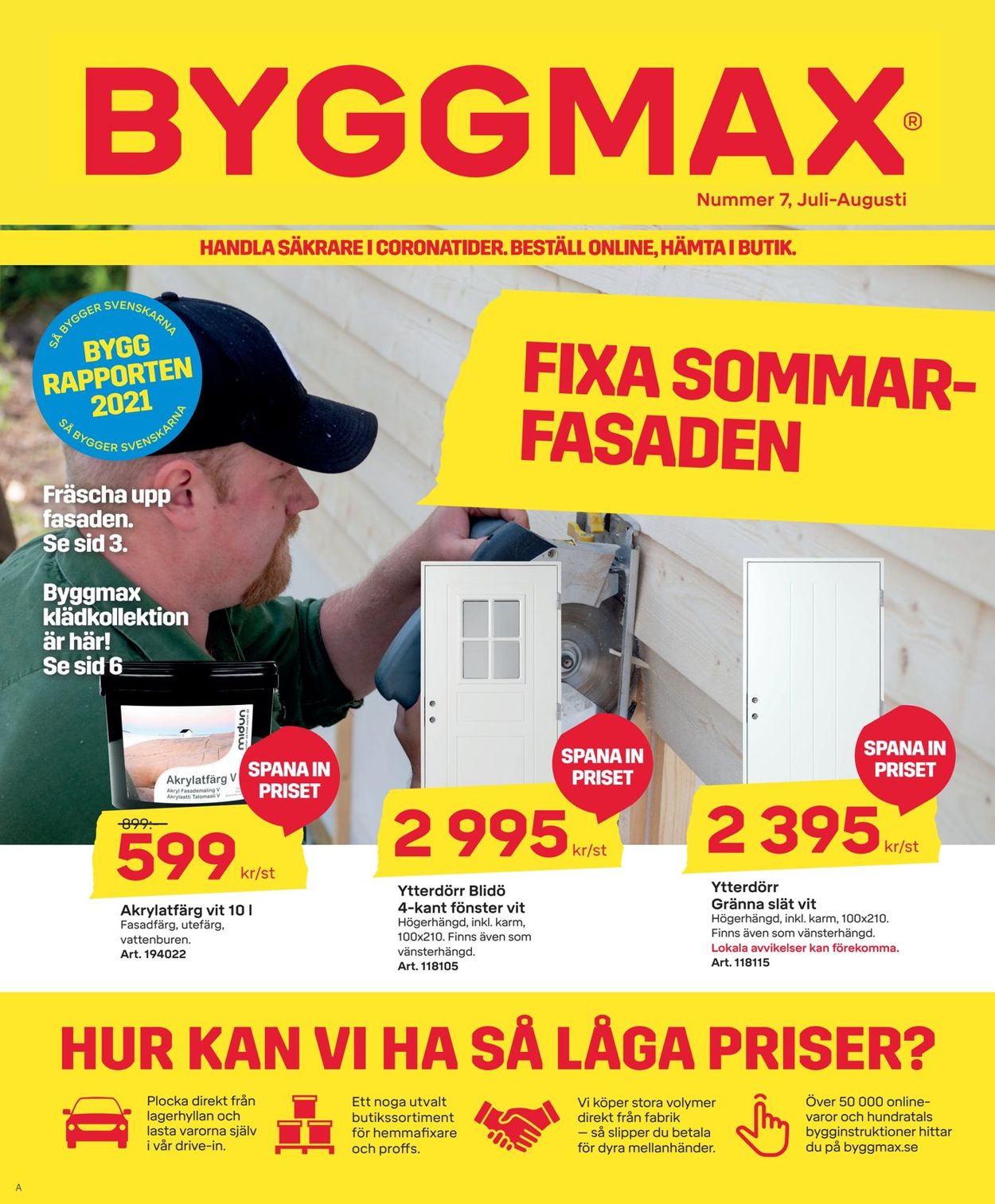 ByggMax - Reklamblad - 23/07-08/08-2021