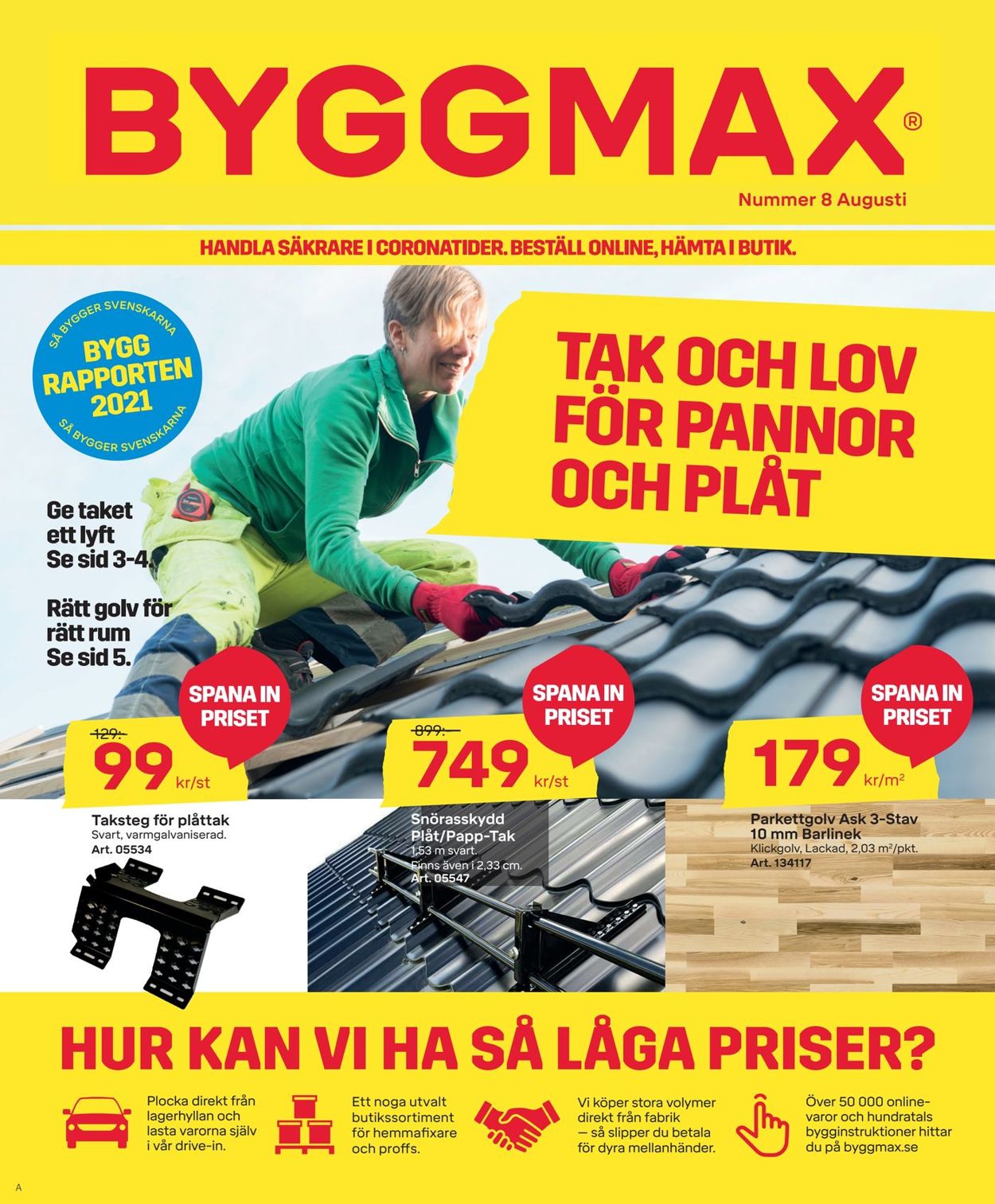 ByggMax - Reklamblad - 13/08-29/08-2021