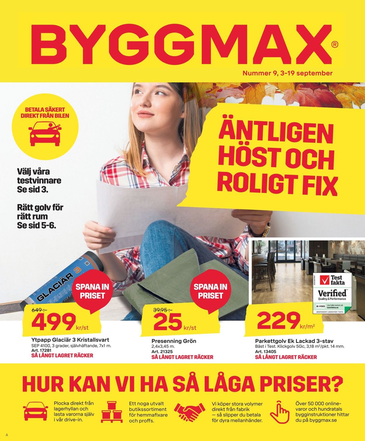 ByggMax - Reklamblad - 03/09-19/09-2021