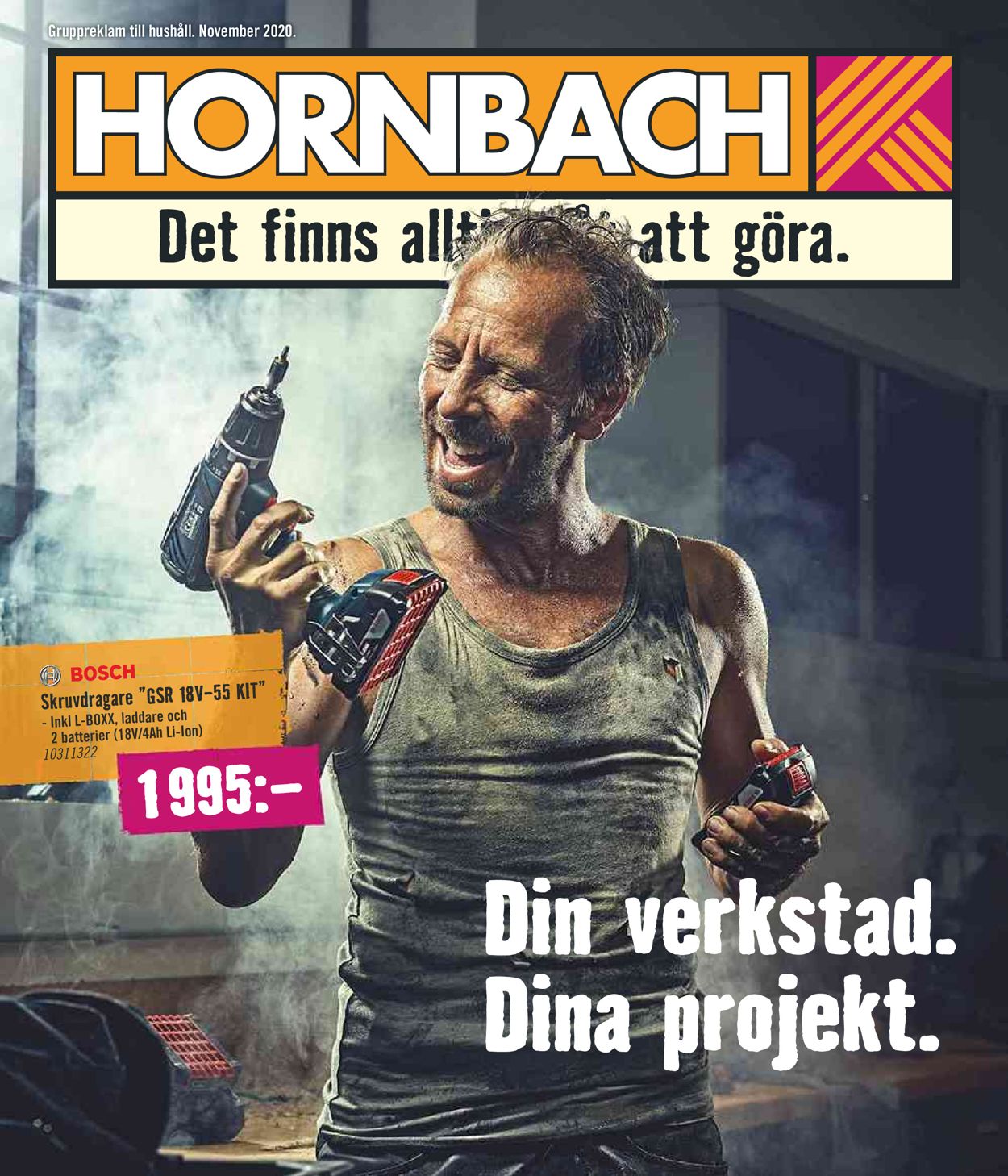Hornbach - Reklamblad - 01/11-30/11-2020