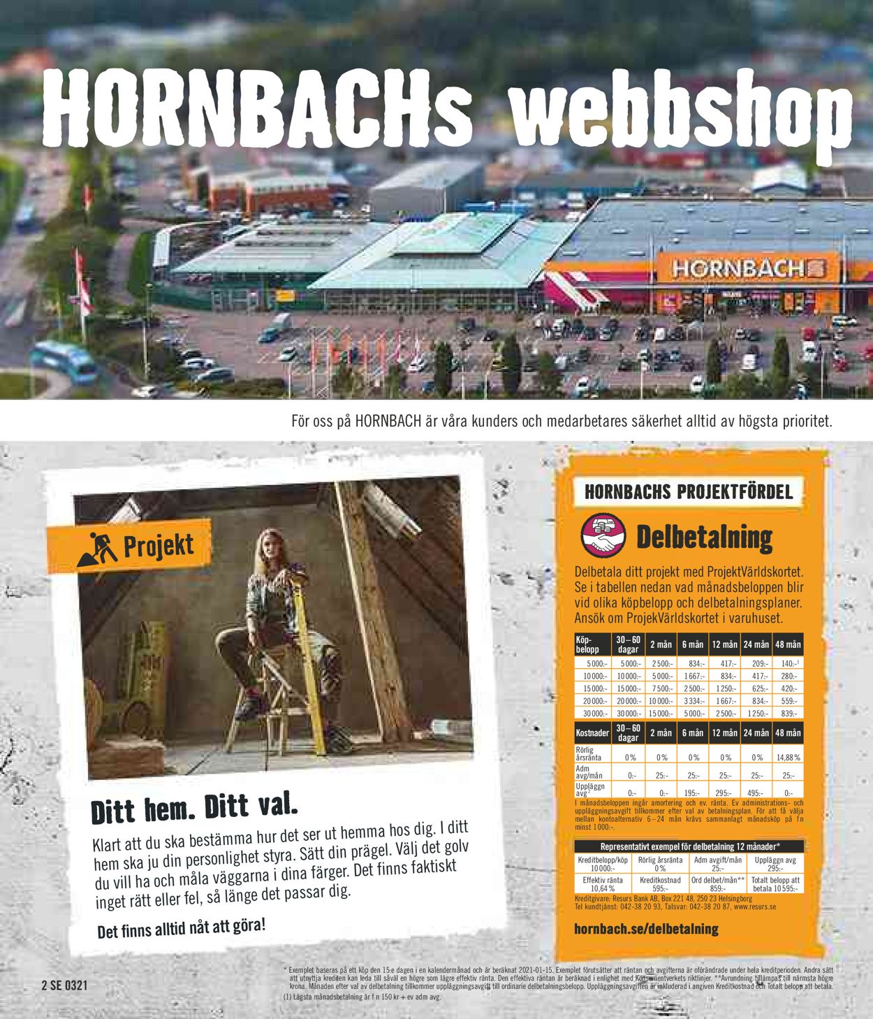 Hornbach - Reklamblad - 01/03-31/03-2021 (Sida 2)