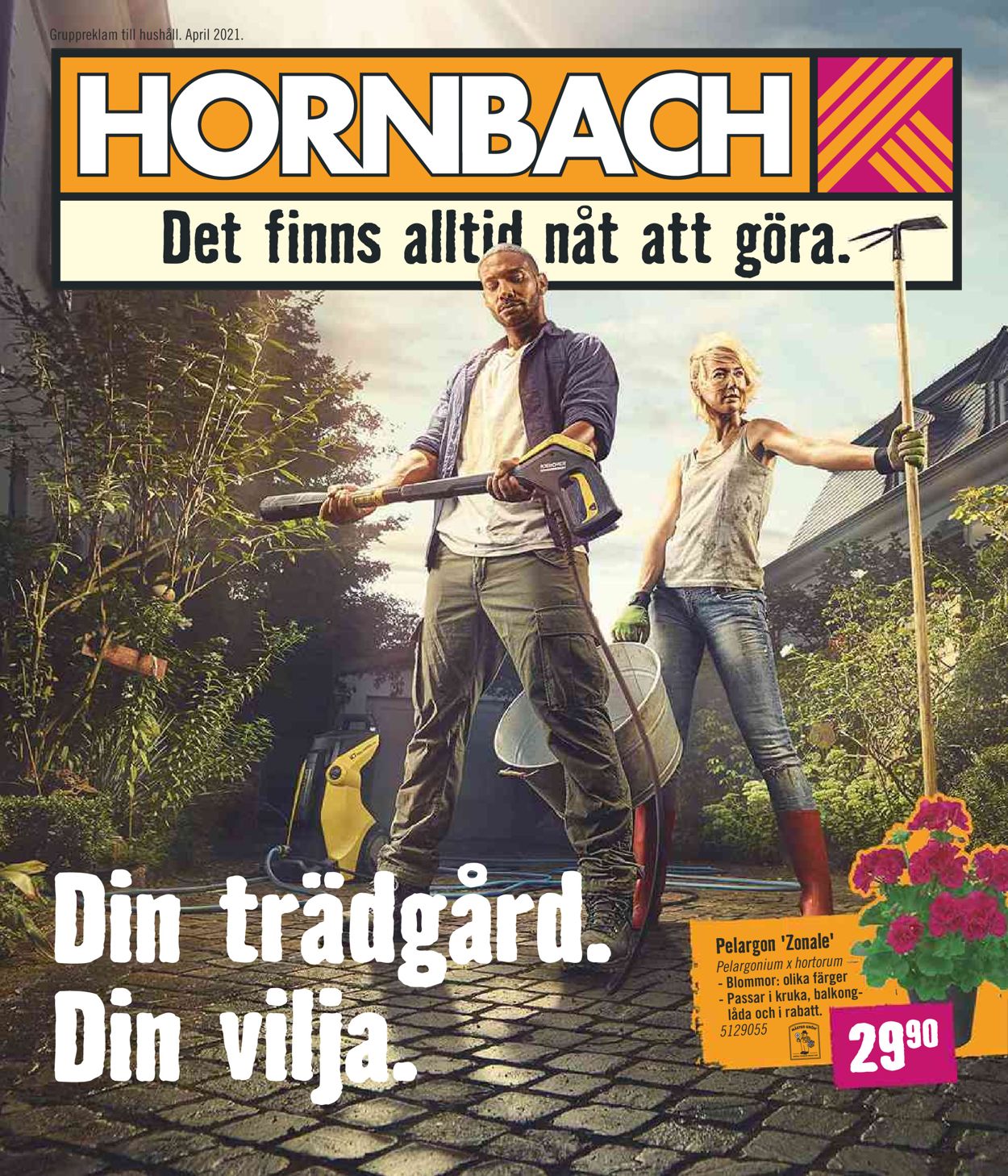 Hornbach - Reklamblad - 01/04-30/04-2021