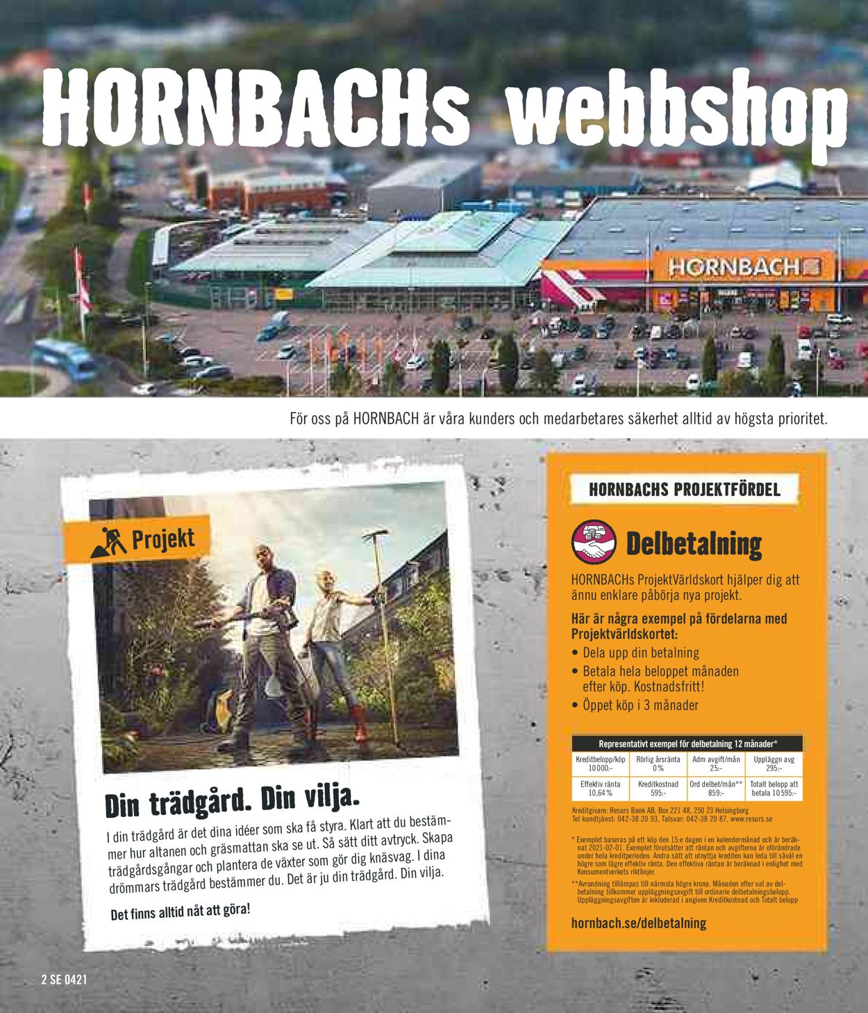 Hornbach - Reklamblad - 01/04-30/04-2021 (Sida 2)