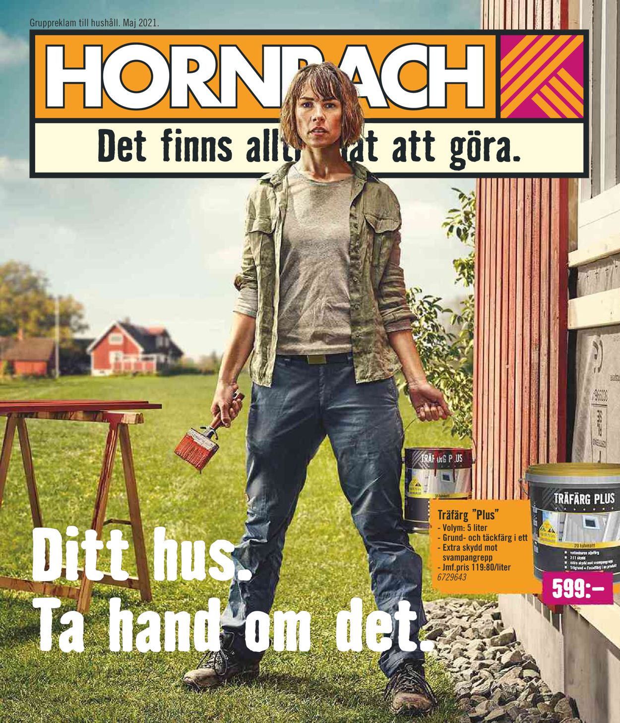 Hornbach - Reklamblad - 01/05-31/05-2021