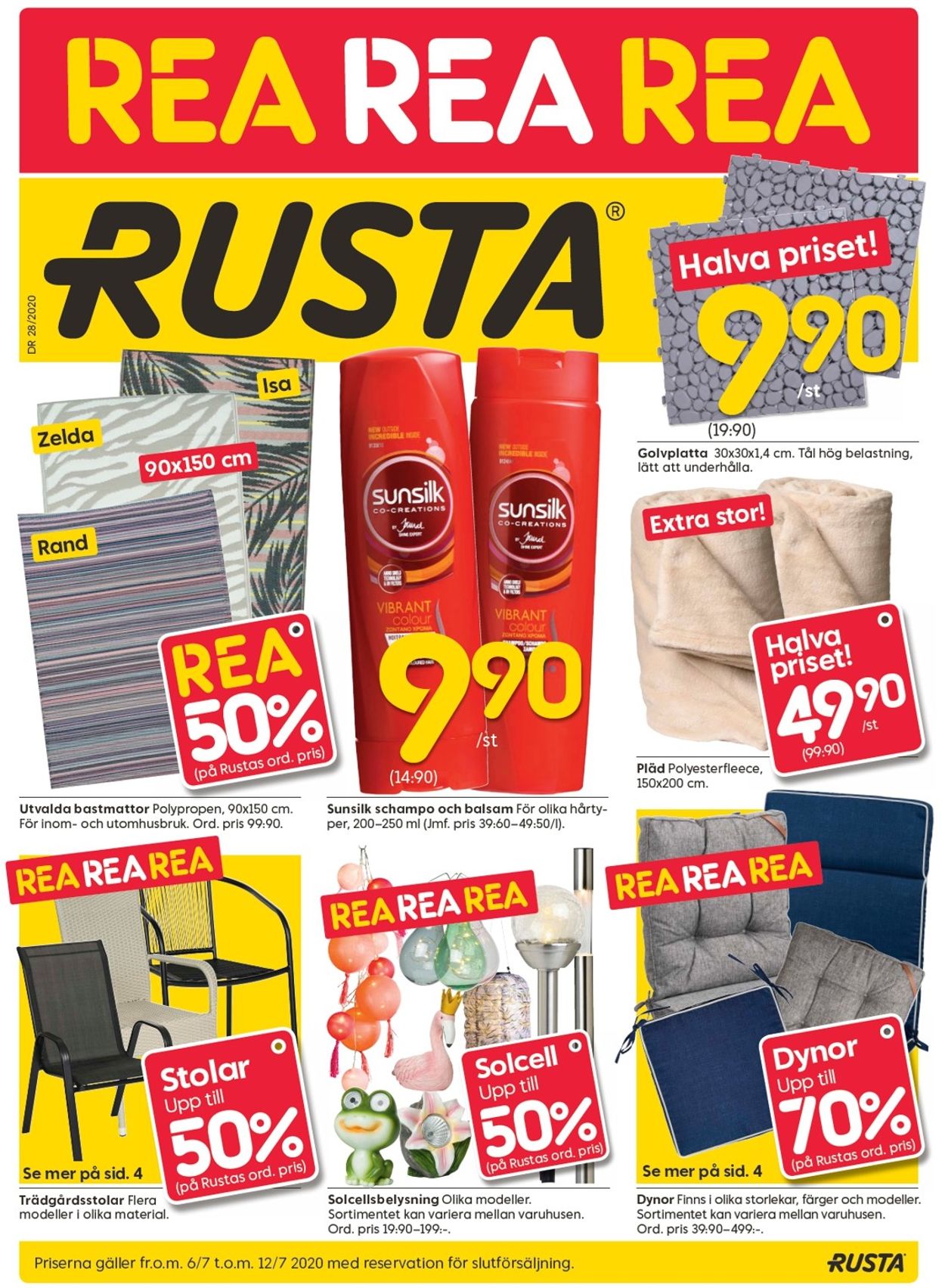 Rusta - Reklamblad - 06/07-12/07-2020