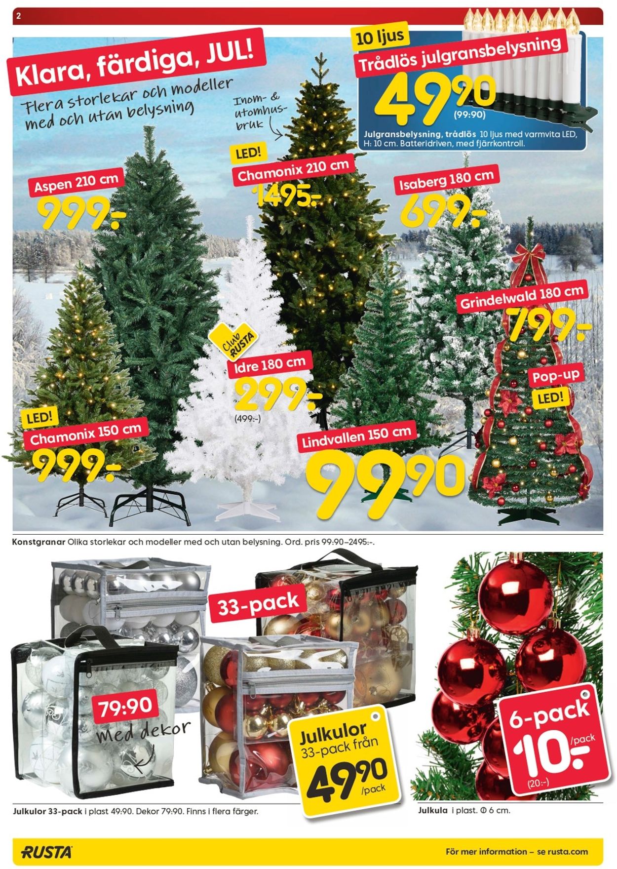 Rusta - Julen 2020 - Reklamblad - 10/12-13/12-2020 (Sida 2)