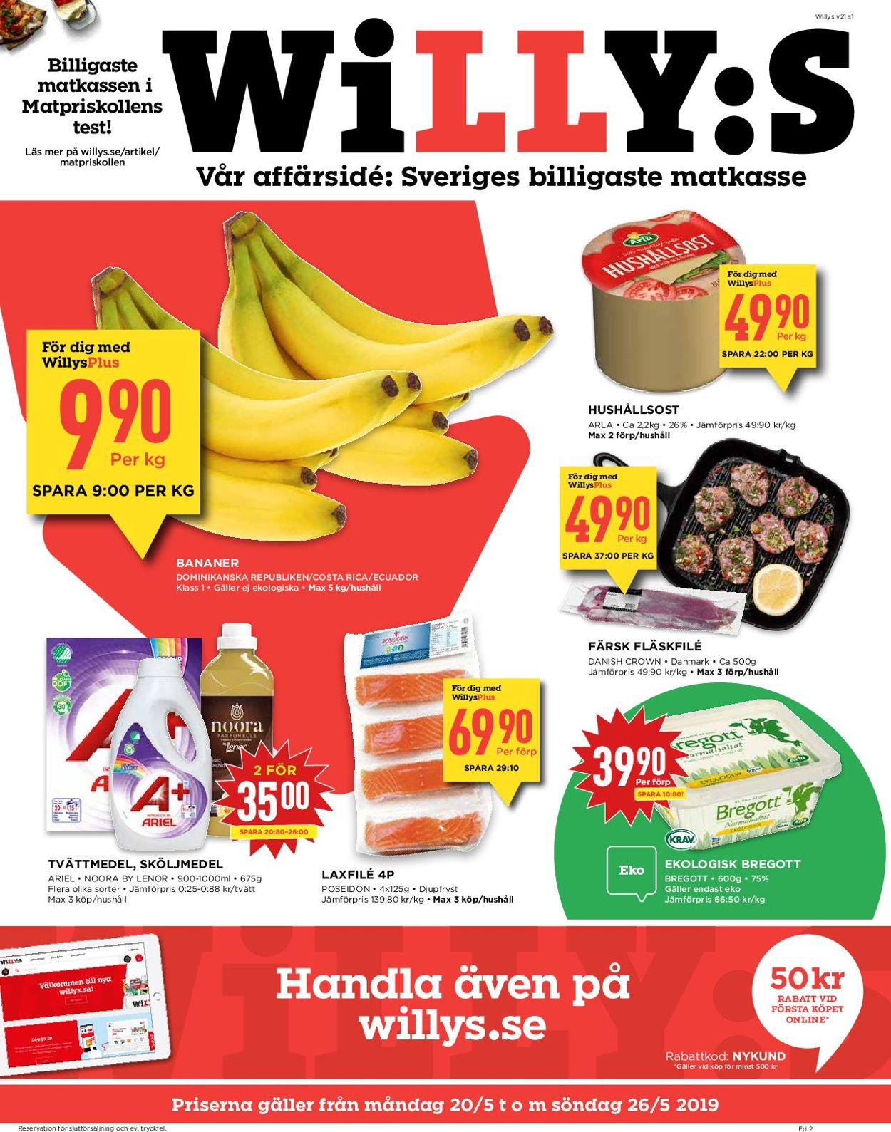 WiLLY:S - Reklamblad - 20/05-26/05-2019