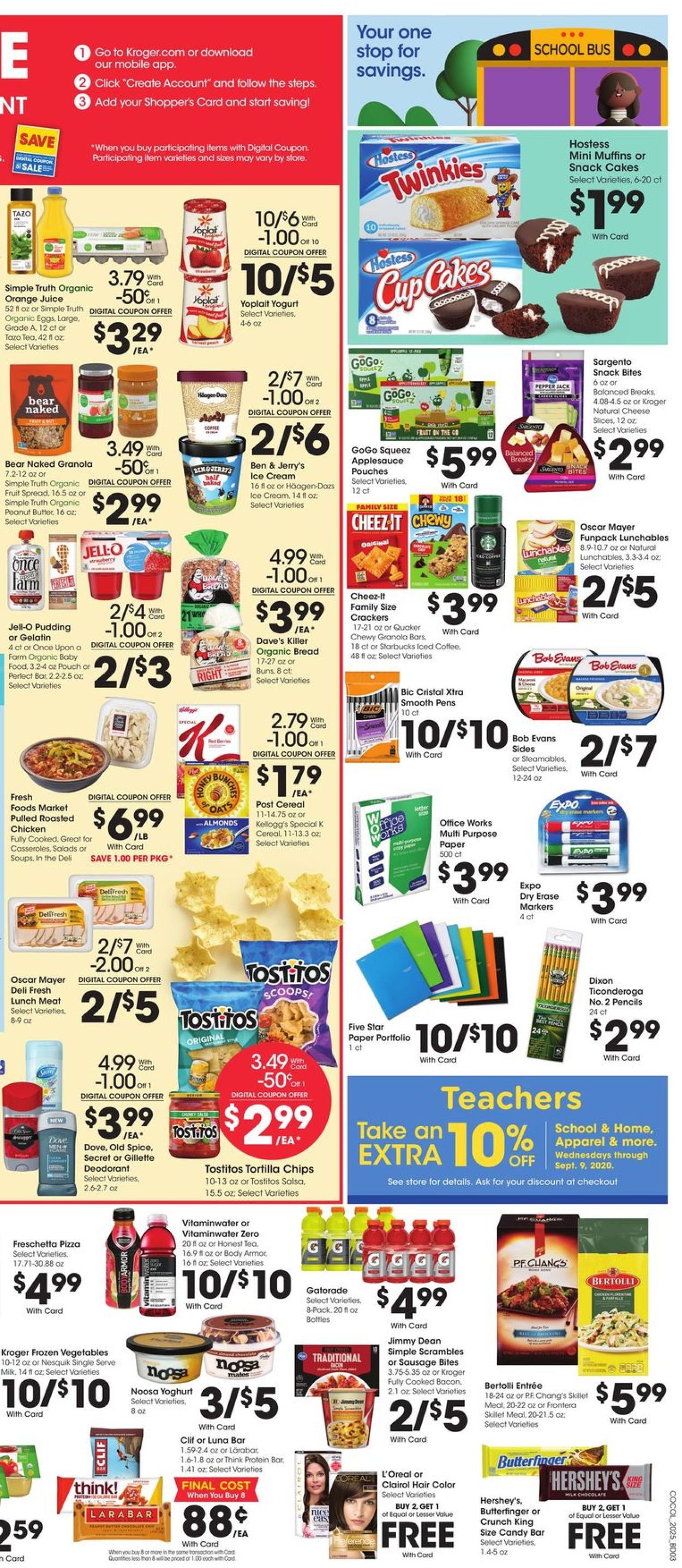Kroger Weekly Ad Circular - valid 07/22-07/28/2020 (Page 5)