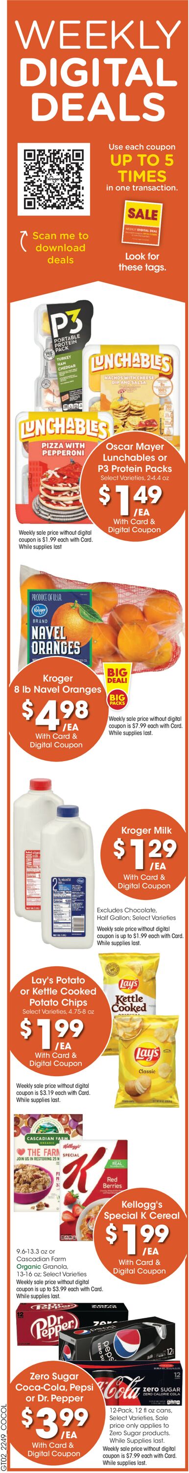 Kroger Weekly Ad Circular - valid 01/04-01/10/2023 (Page 2)