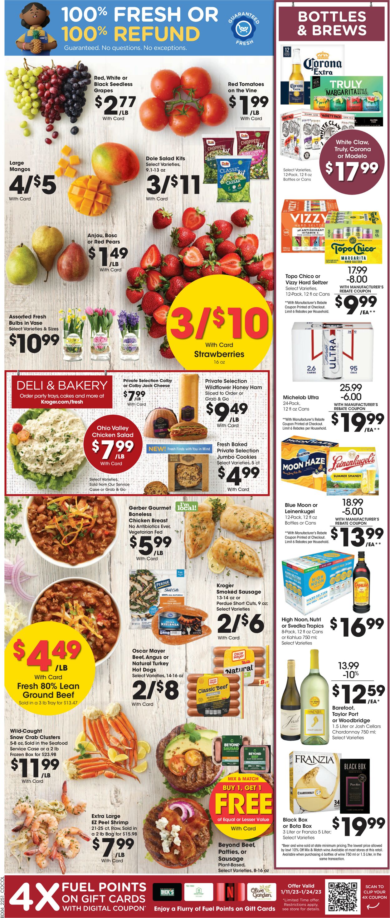 Kroger Weekly Ad Circular - valid 01/18-01/24/2023 (Page 7)
