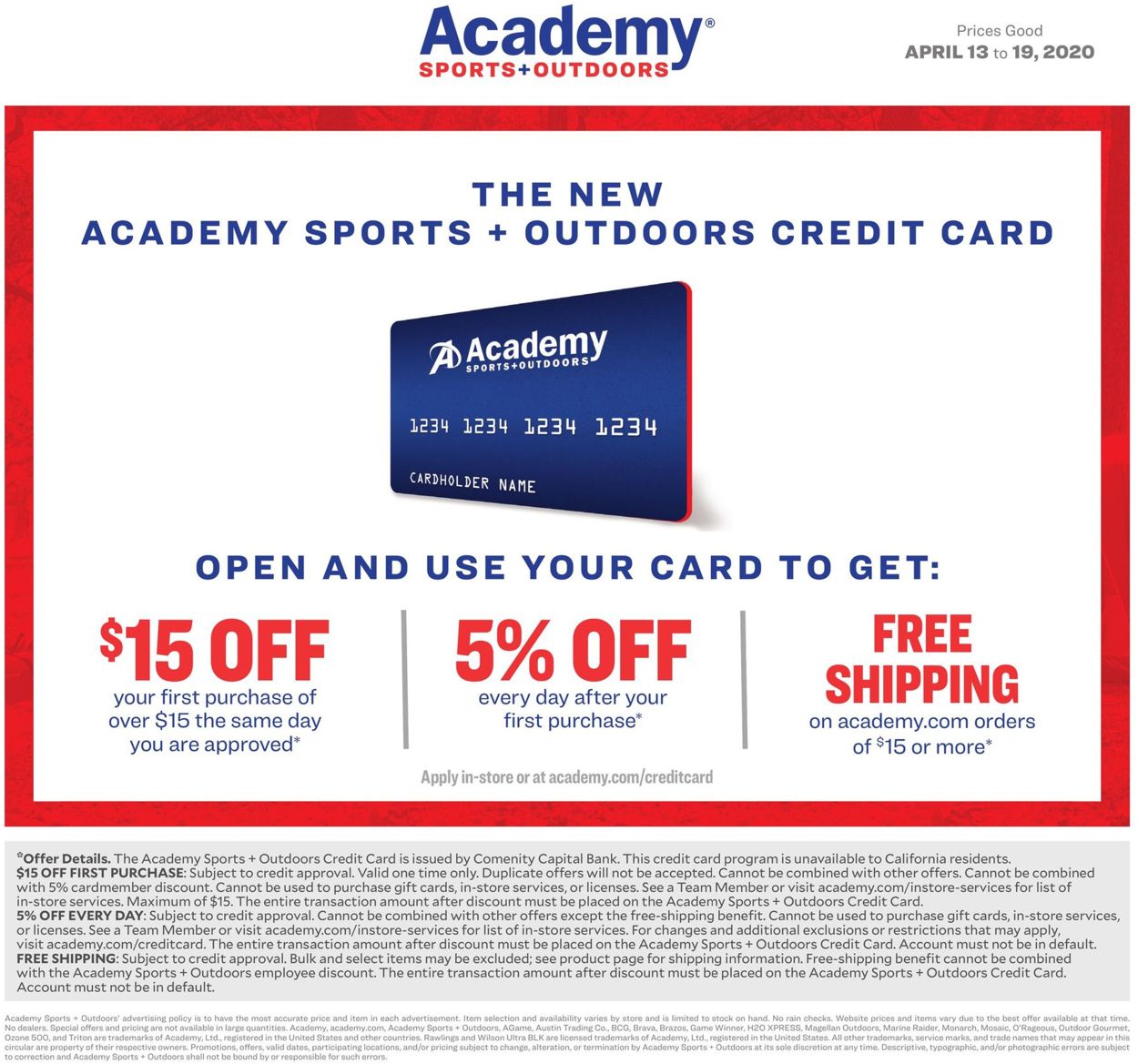 Academy Sports Weekly Ad Circular - valid 04/13-04/19/2020 (Page 11)