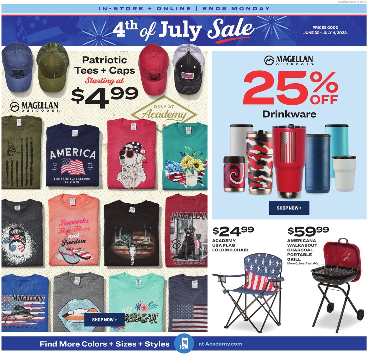 Academy Sports - 4th of July Sale Weekly Ad Circular - valid 06/30-07/04/2022 (Page 3)