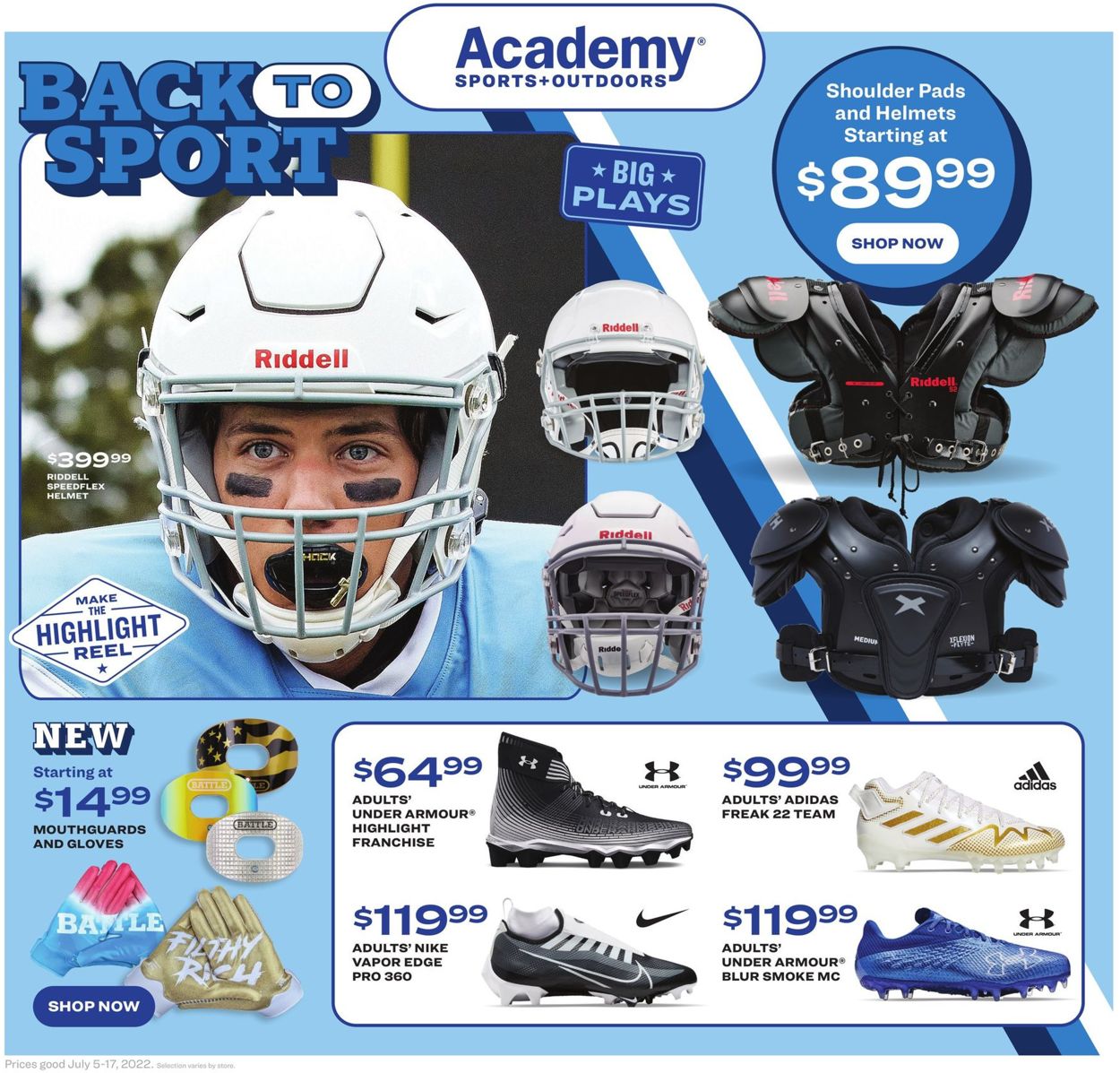 Academy Sports Weekly Ad Circular - valid 07/05-07/17/2022