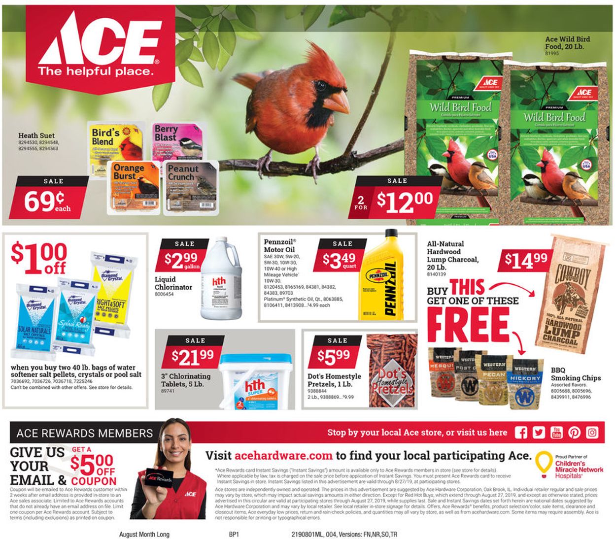 Ace Hardware Weekly Ad Circular - valid 08/01-08/27/2019 (Page 4)