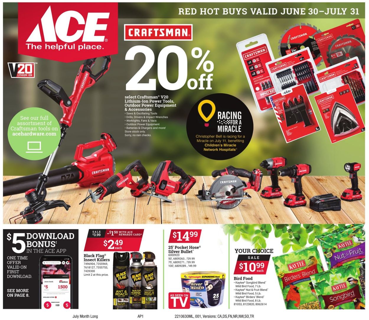 Ace Hardware Weekly Ad Circular - valid 06/30-07/31/2021