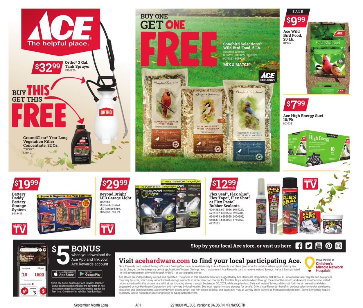 Ace Hardware Weekly Ad Circular - valid 09/01-09/30/2021 (Page 8)