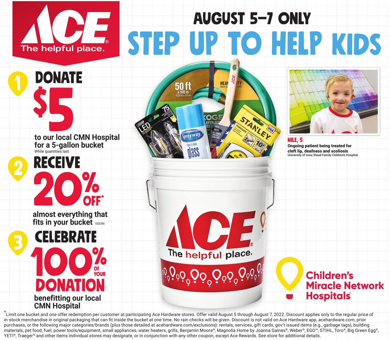 Ace Hardware Weekly Ad Circular - valid 08/05-08/07/2022