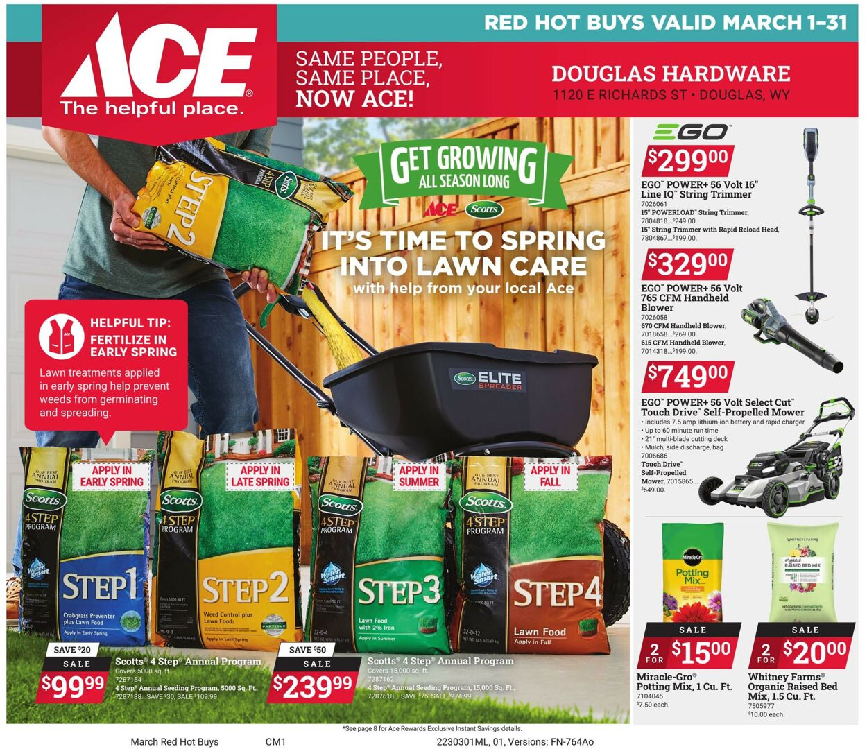 Ace Hardware Weekly Ad Circular - valid 03/01-03/31/2023