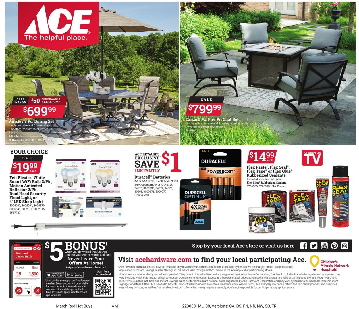 Ace Hardware Weekly Ad Circular - valid 03/01-03/31/2023 (Page 8)