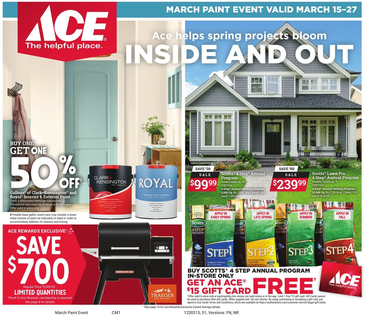 Ace Hardware Weekly Ad Circular - valid 03/15-03/27/2023