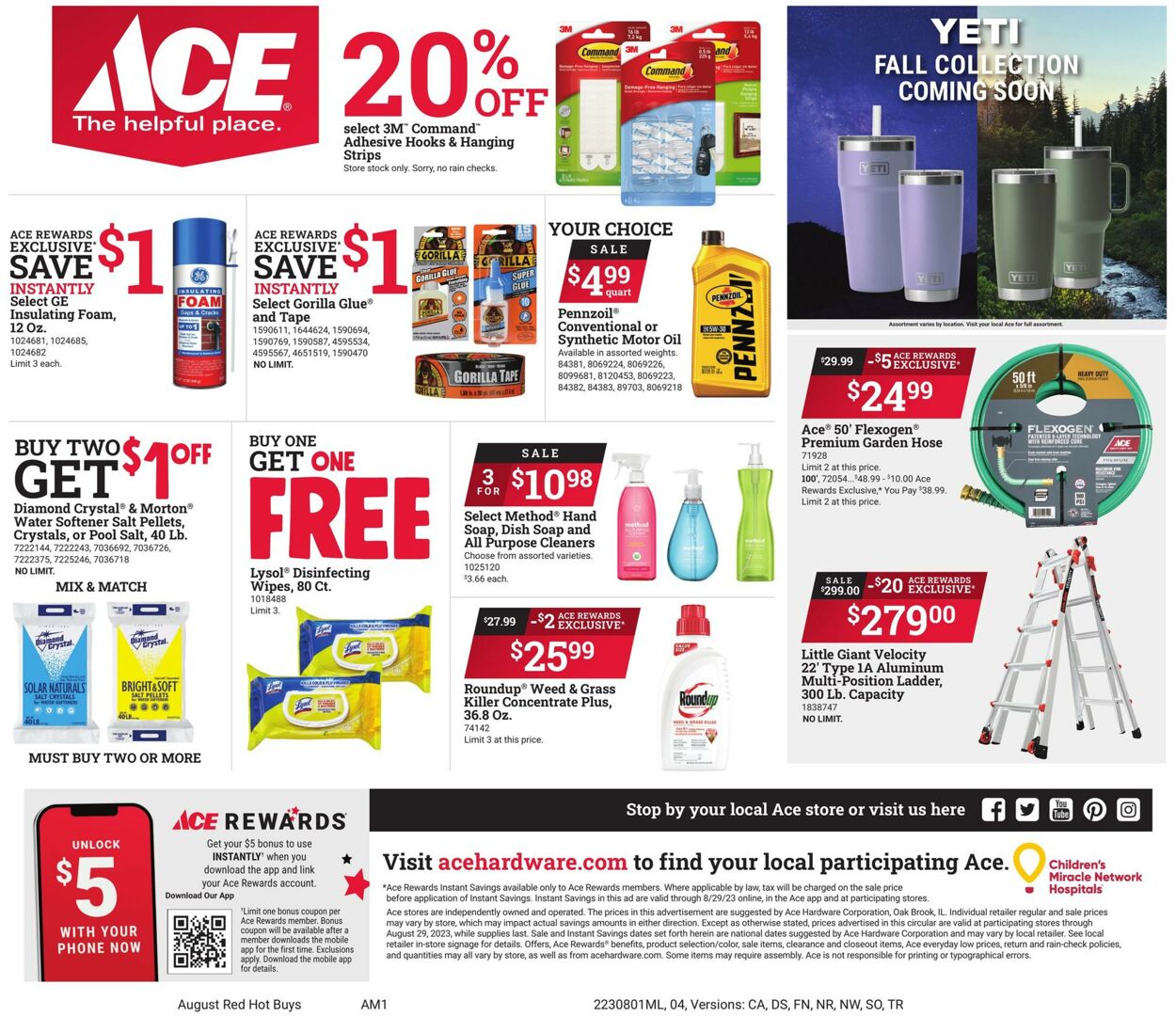 Ace Hardware Weekly Ad Circular - valid 08/01-08/29/2023 (Page 5)