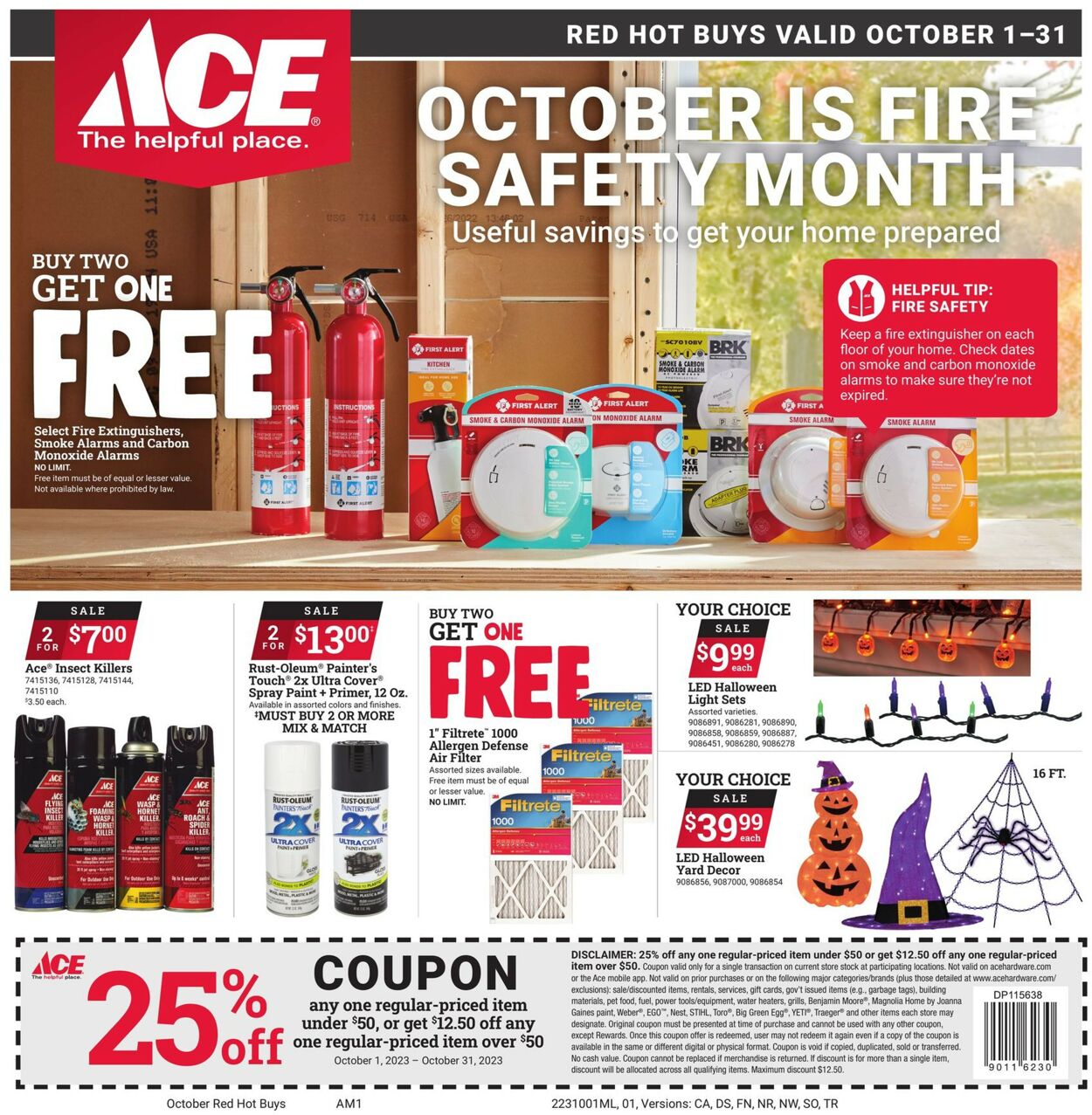 Ace Hardware Weekly Ad Circular - valid 10/01-10/31/2023