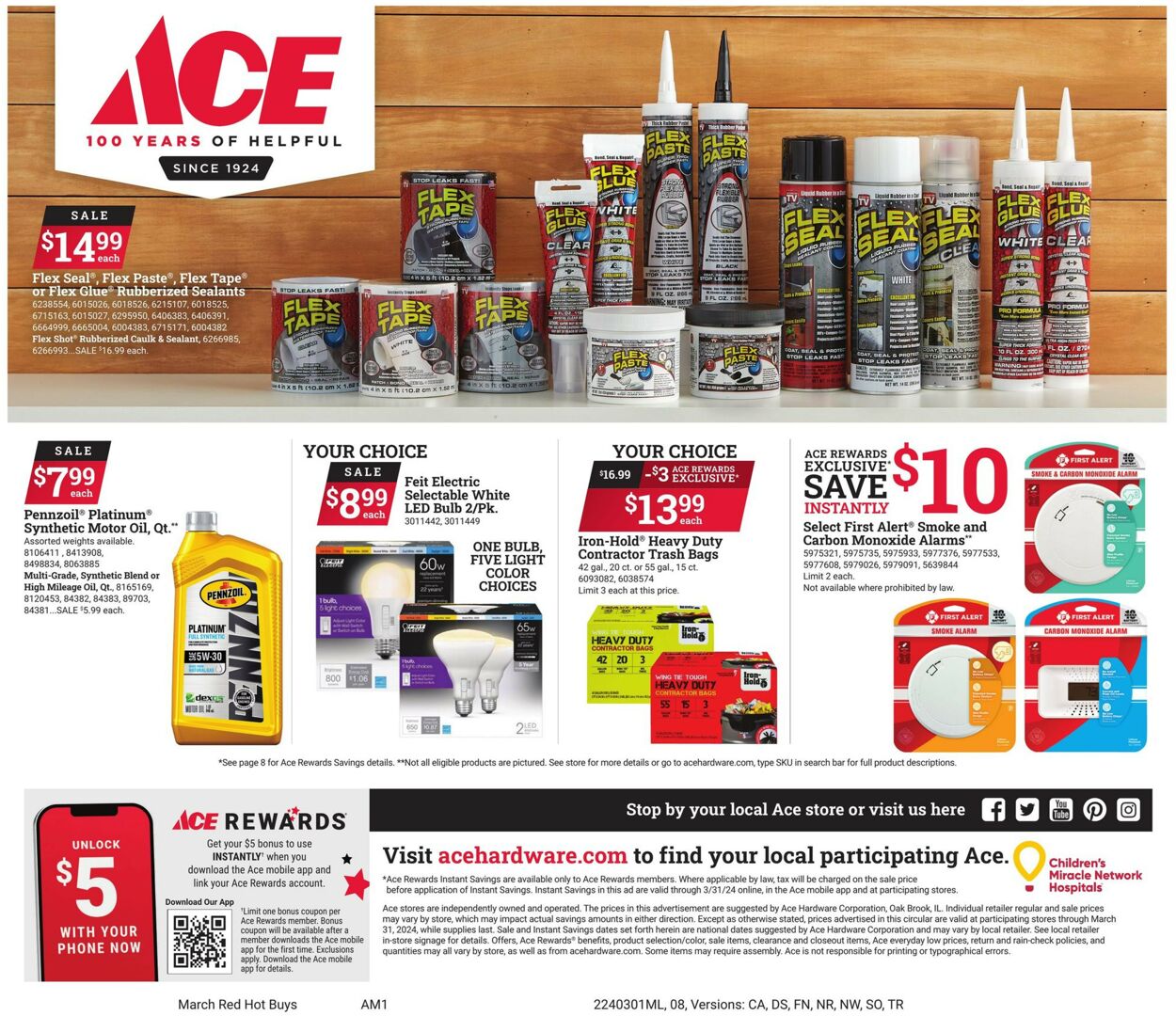 Ace Hardware Weekly Ad Circular - valid 03/01-03/31/2024 (Page 8)