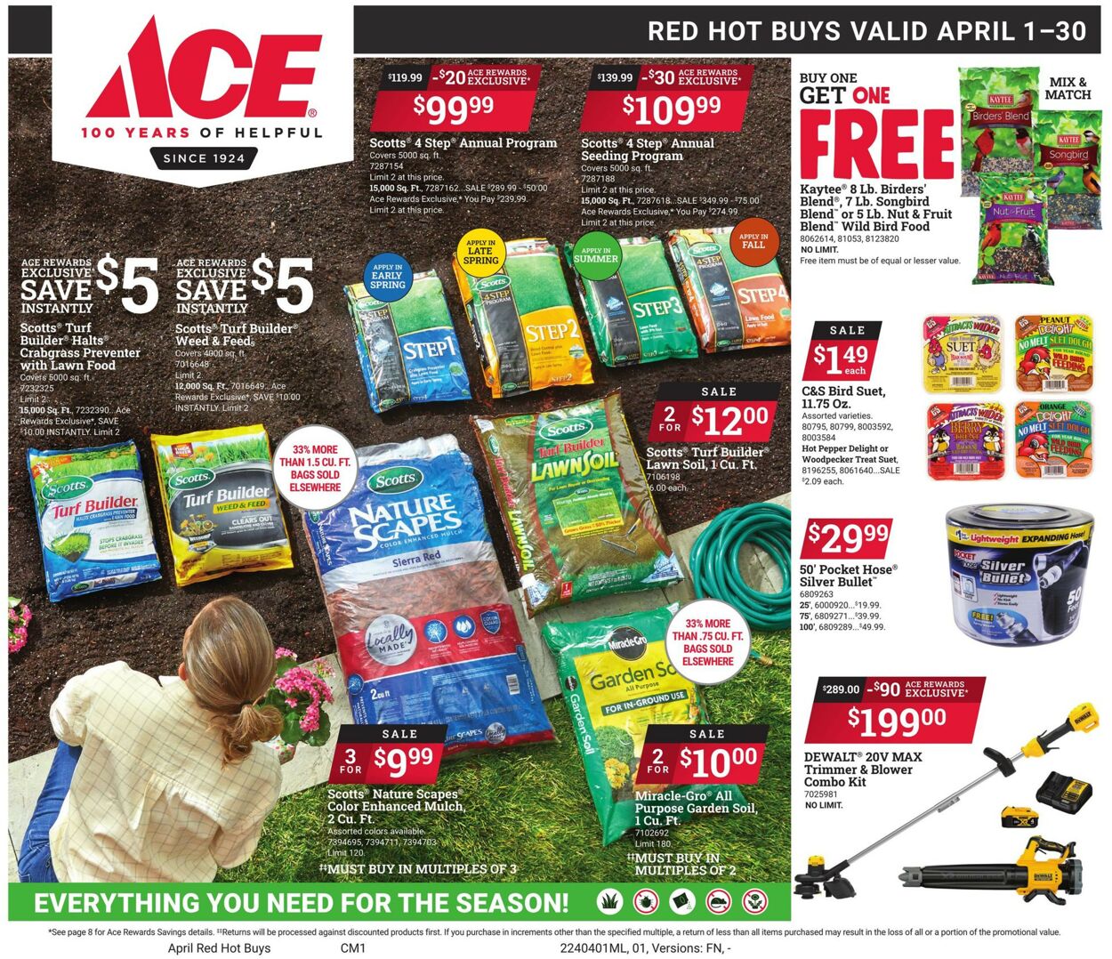 Ace Hardware Weekly Ad Circular - valid 04/01-04/30/2024