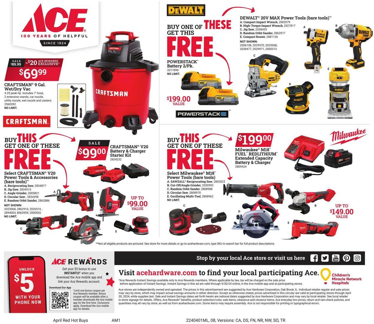 Ace Hardware Weekly Ad Circular - valid 04/01-04/30/2024 (Page 8)