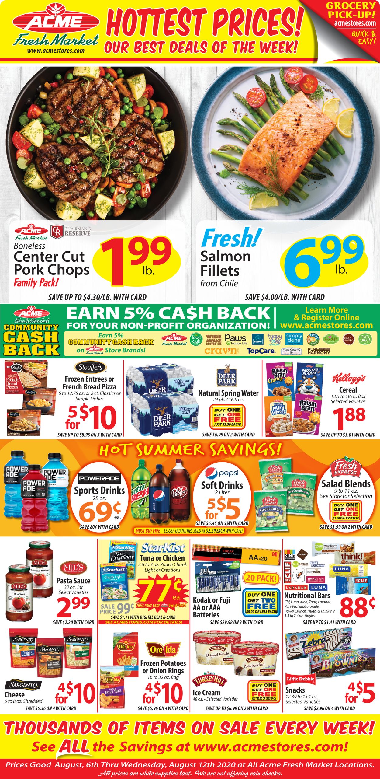 Acme Fresh Market Weekly Ad Circular - valid 08/06-08/12/2020