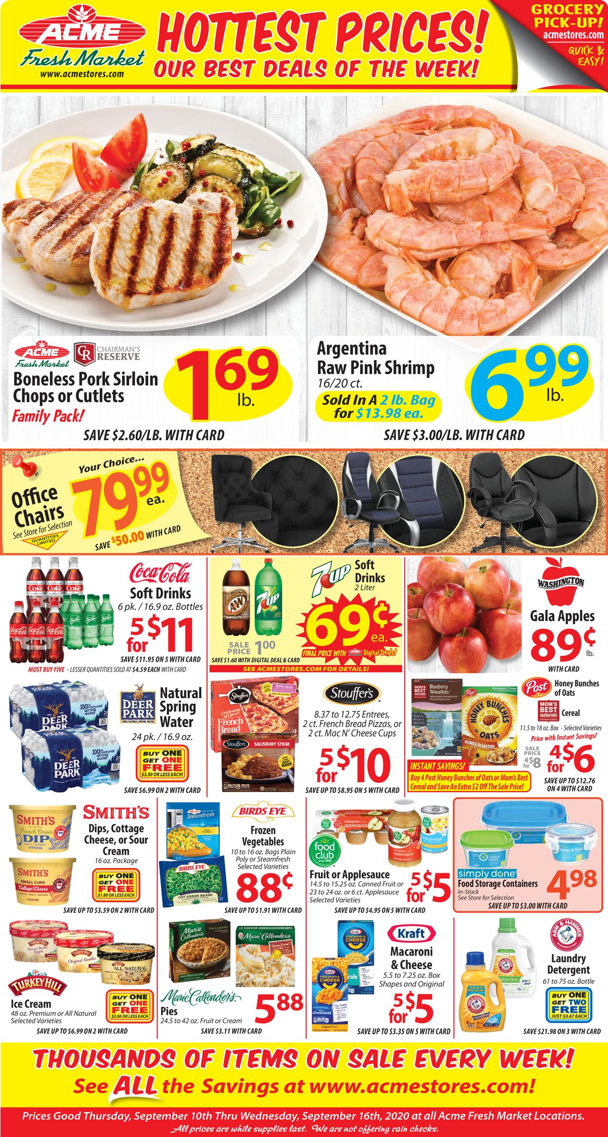 Acme Fresh Market Weekly Ad Circular - valid 09/10-09/16/2020