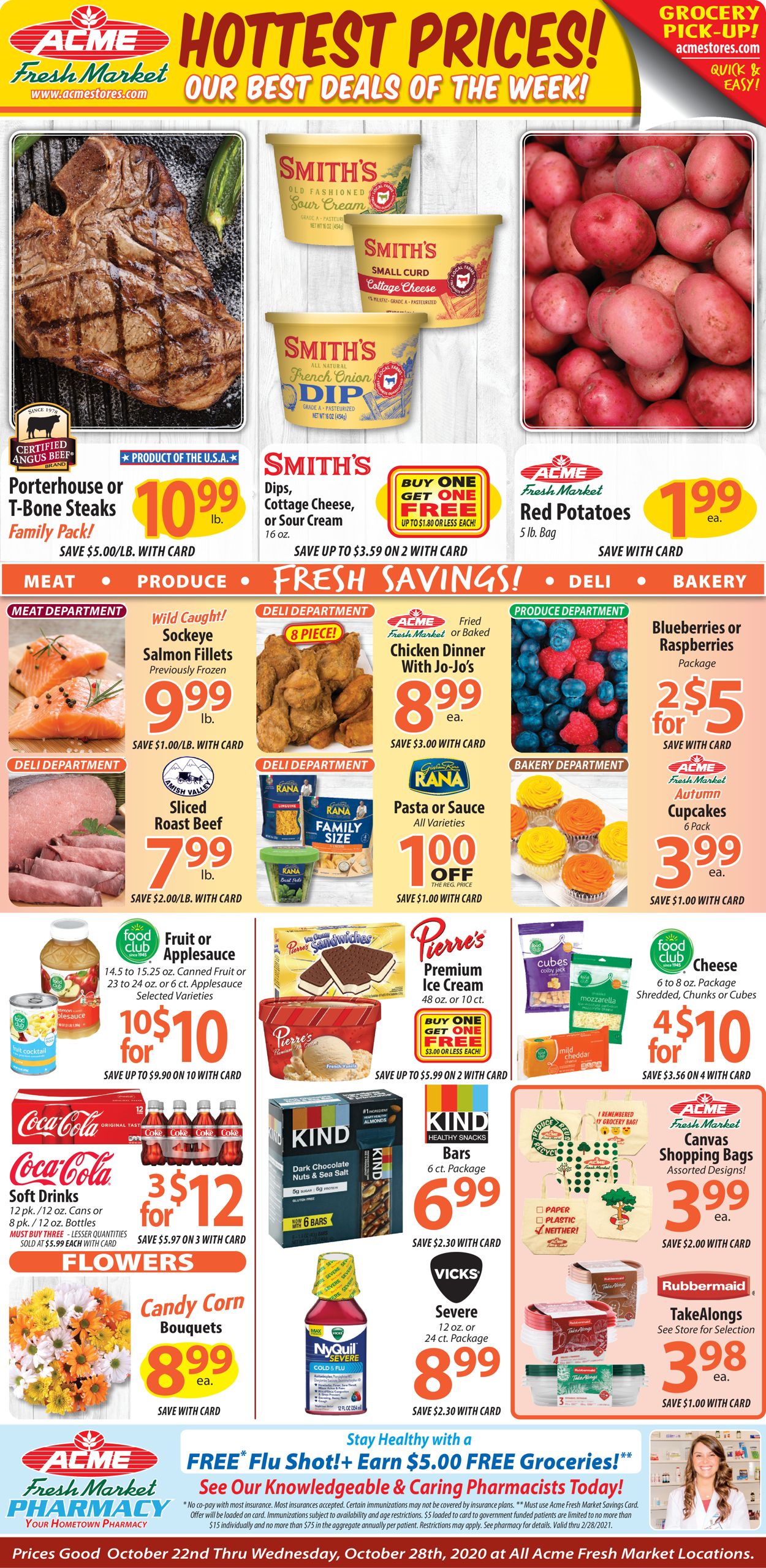 Acme Fresh Market Weekly Ad Circular - valid 10/22-10/28/2020 (Page 2)