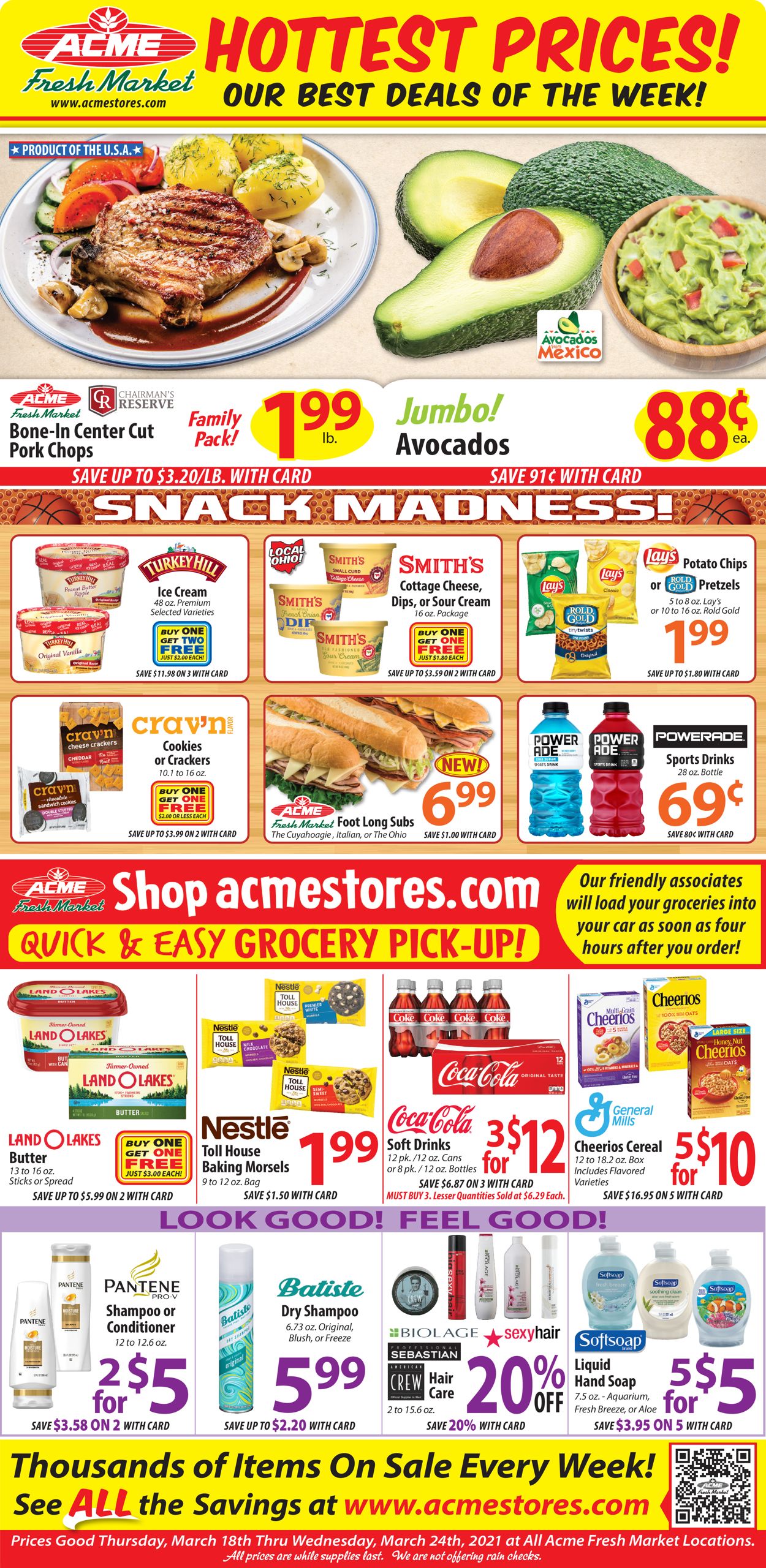 Acme Fresh Market Weekly Ad Circular - valid 03/18-03/24/2021