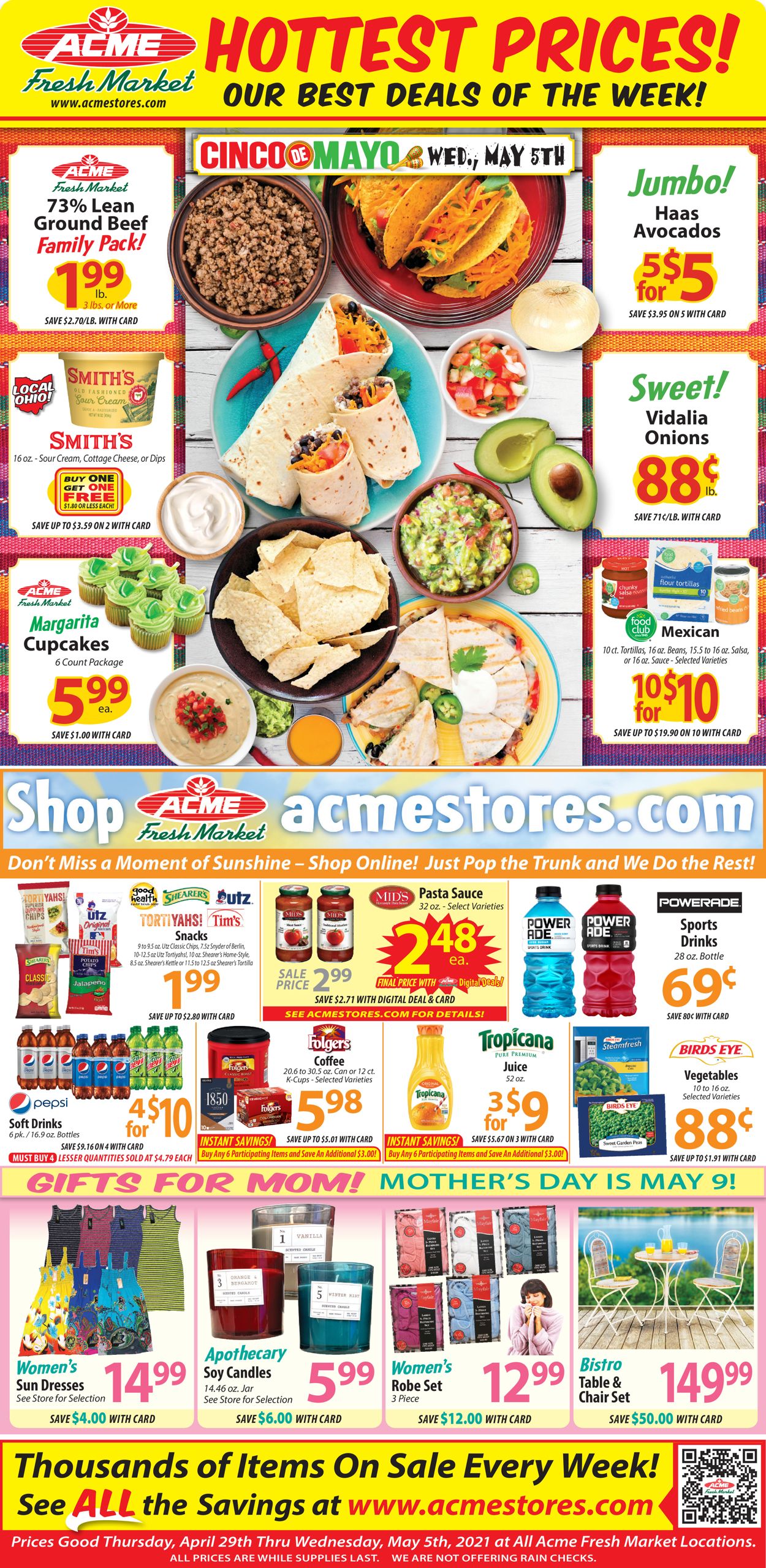 Acme Fresh Market Weekly Ad Circular - valid 04/29-05/05/2021