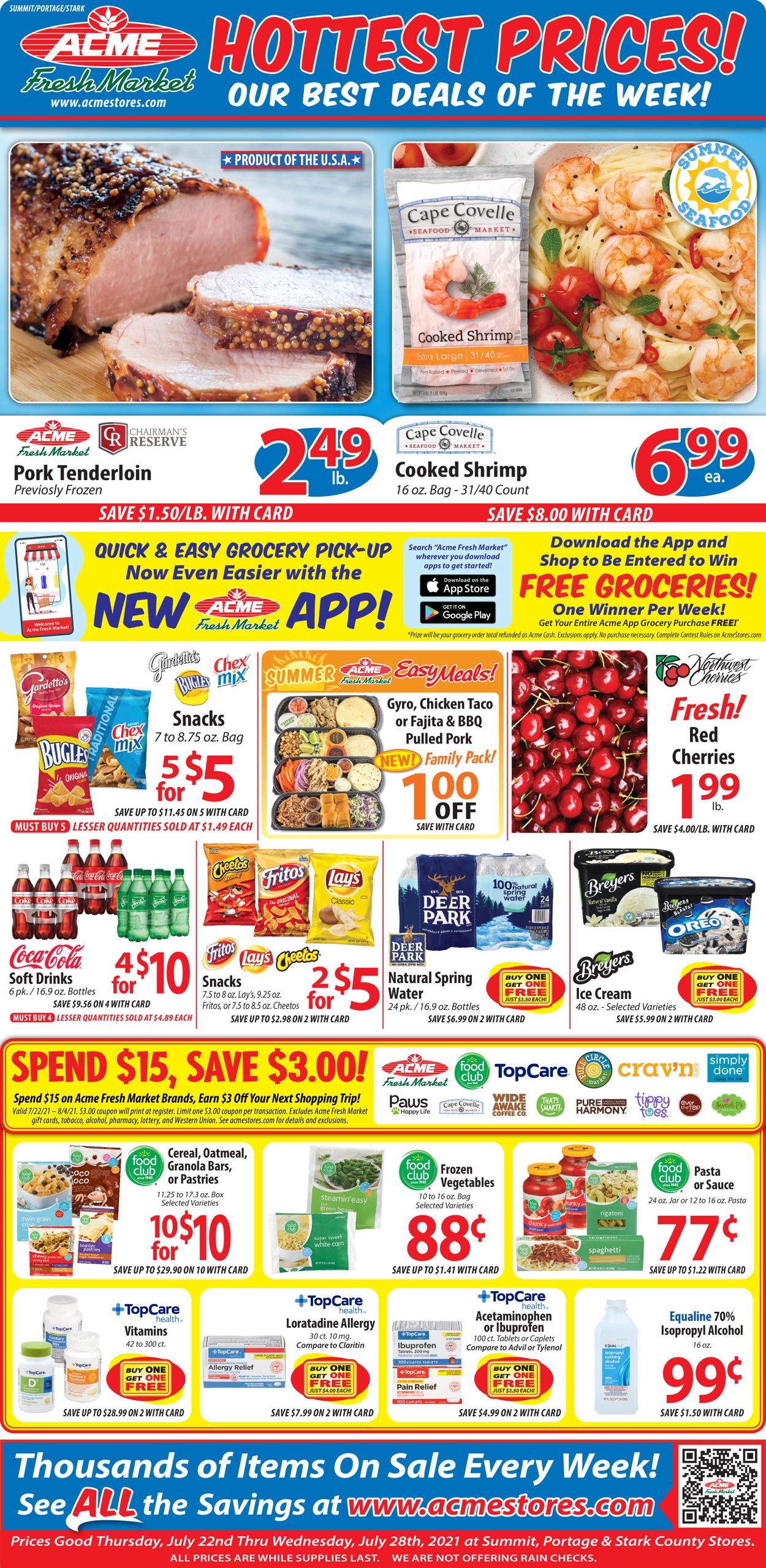 Acme Fresh Market Weekly Ad Circular - valid 07/22-07/28/2021