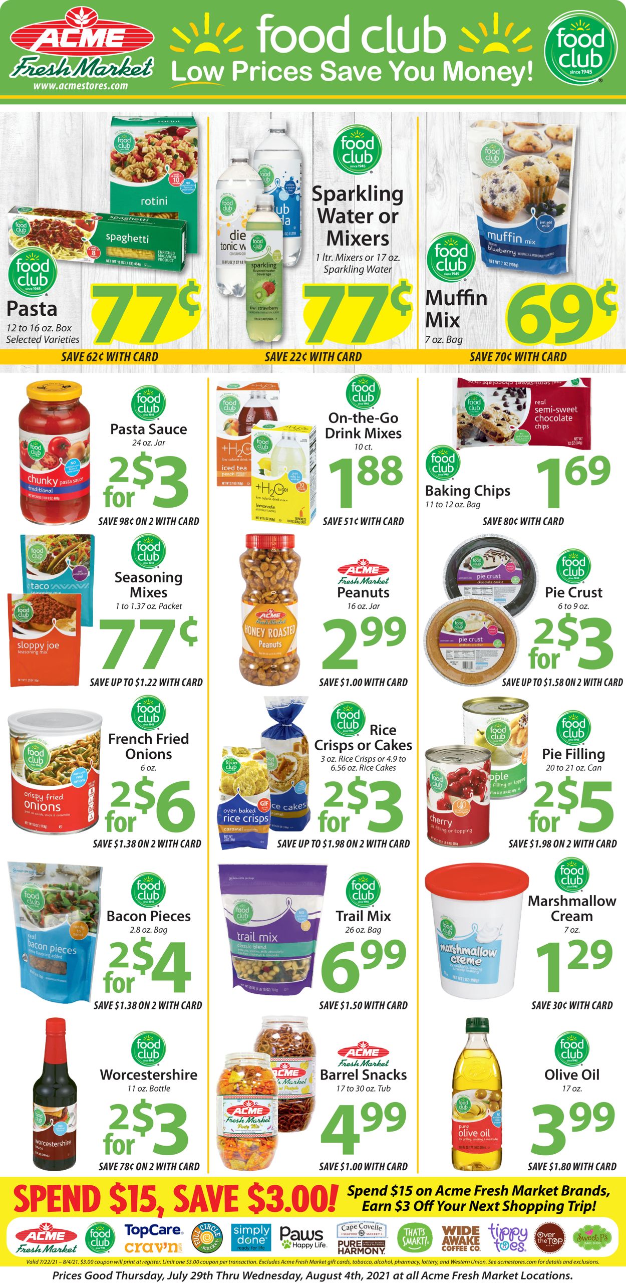 Acme Fresh Market Weekly Ad Circular - valid 07/29-08/04/2021 (Page 3)