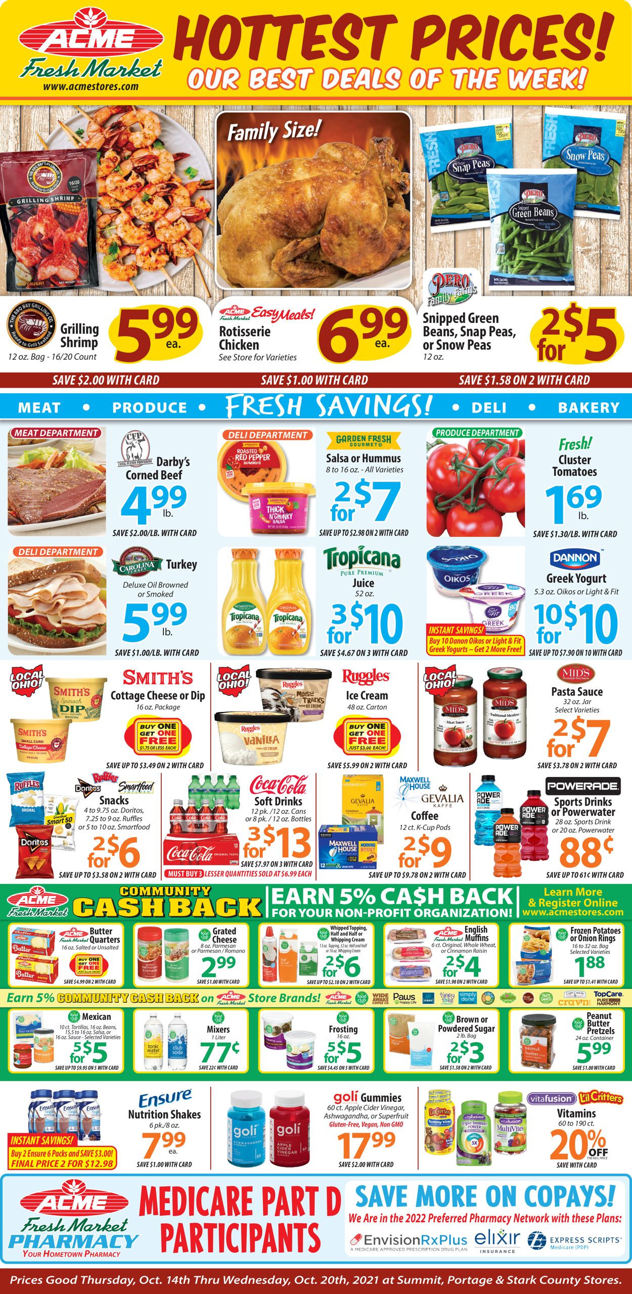 Acme Fresh Market Weekly Ad Circular - valid 10/14-10/20/2021 (Page 2)