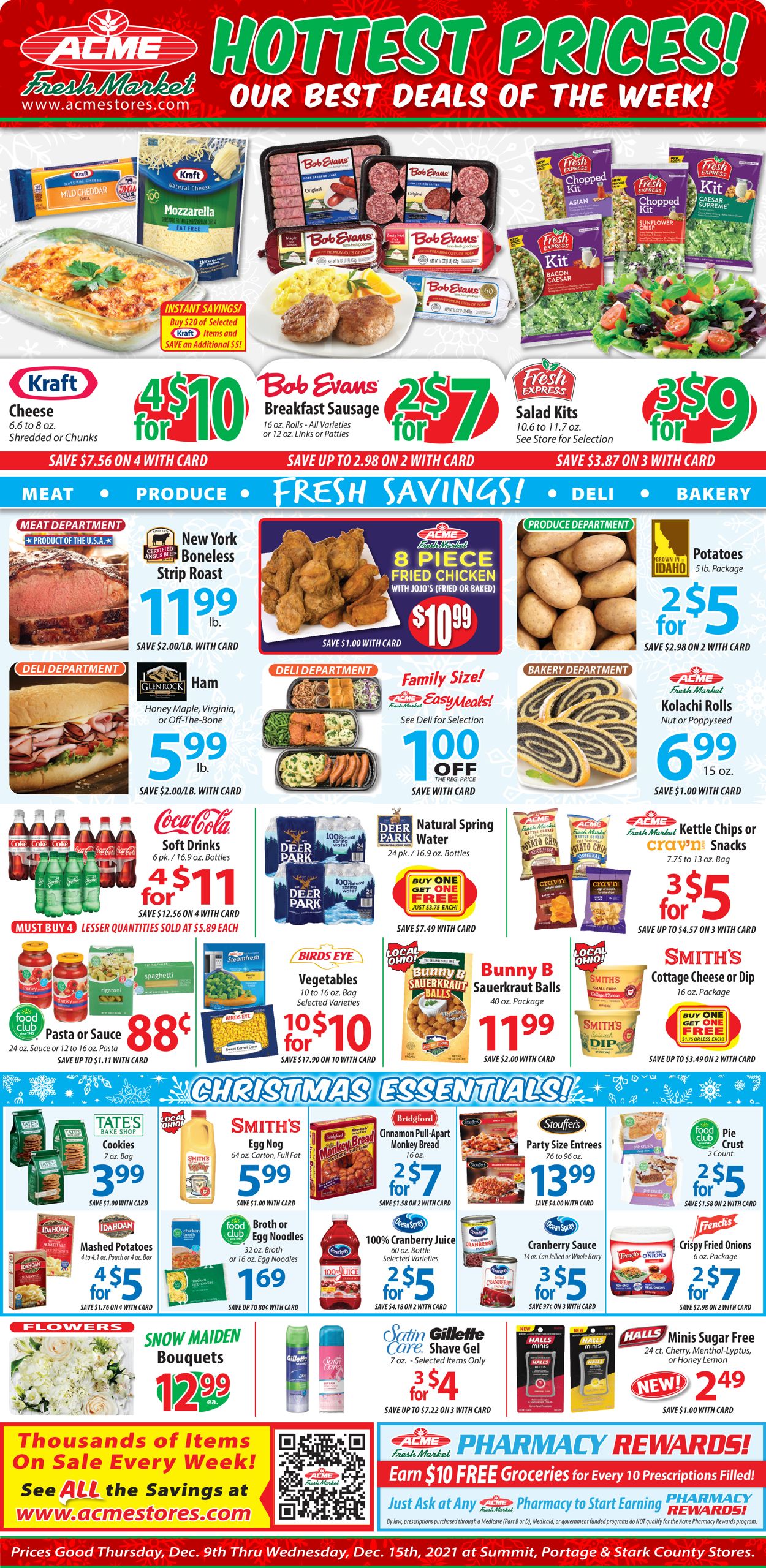 Acme Fresh Market HOLIDAY 2021 Weekly Ad Circular - valid 12/09-12/15/2021 (Page 2)