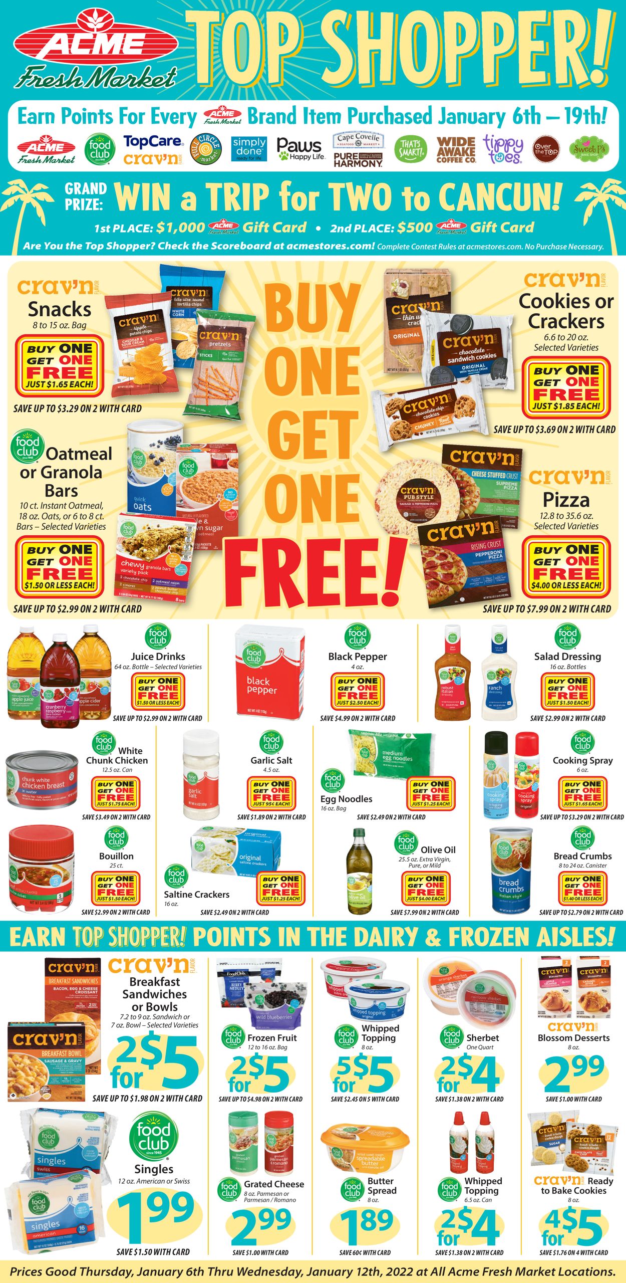 Acme Fresh Market Weekly Ad Circular - valid 01/06-01/12/2022 (Page 3)