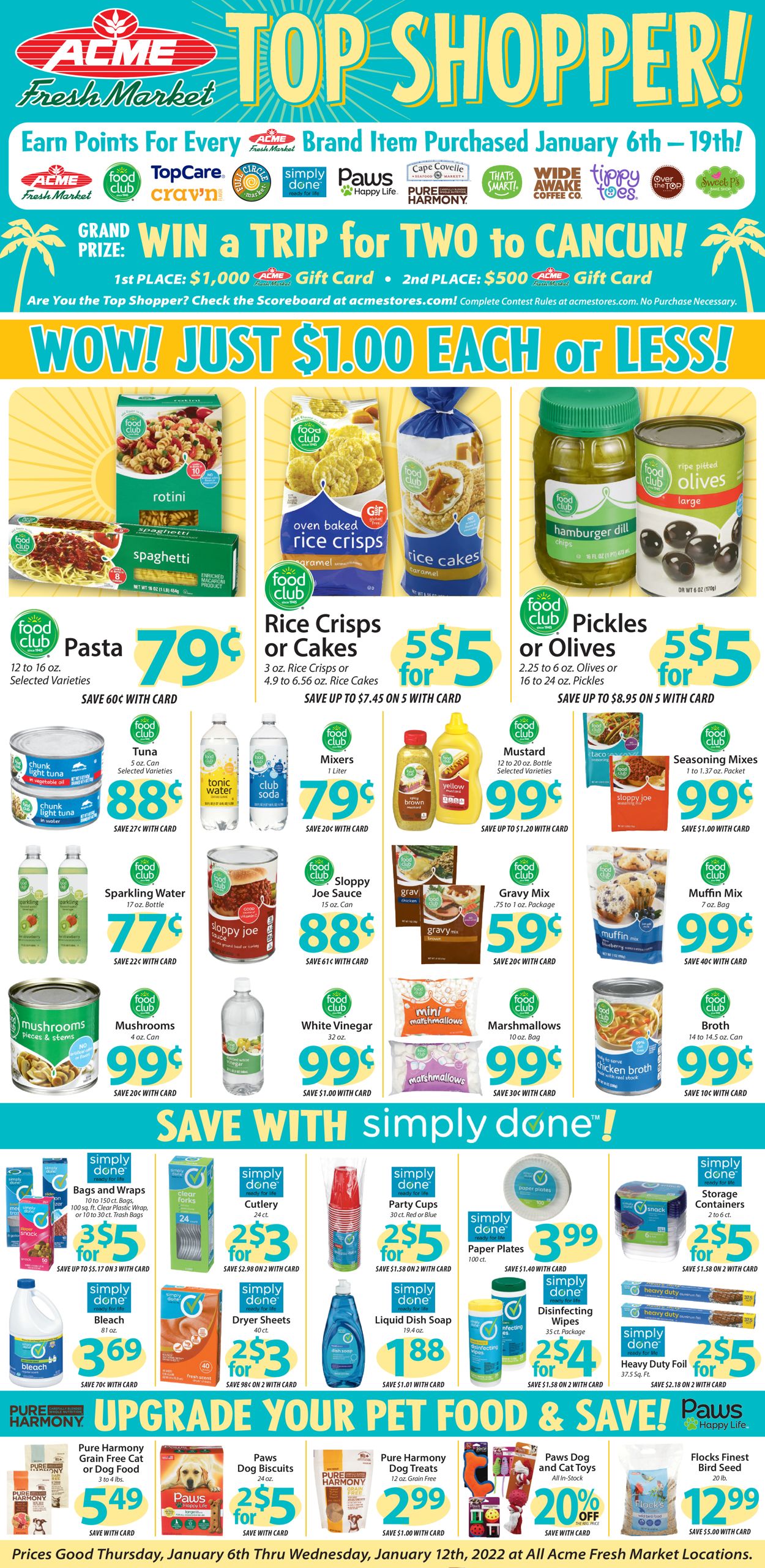 Acme Fresh Market Weekly Ad Circular - valid 01/06-01/12/2022 (Page 4)