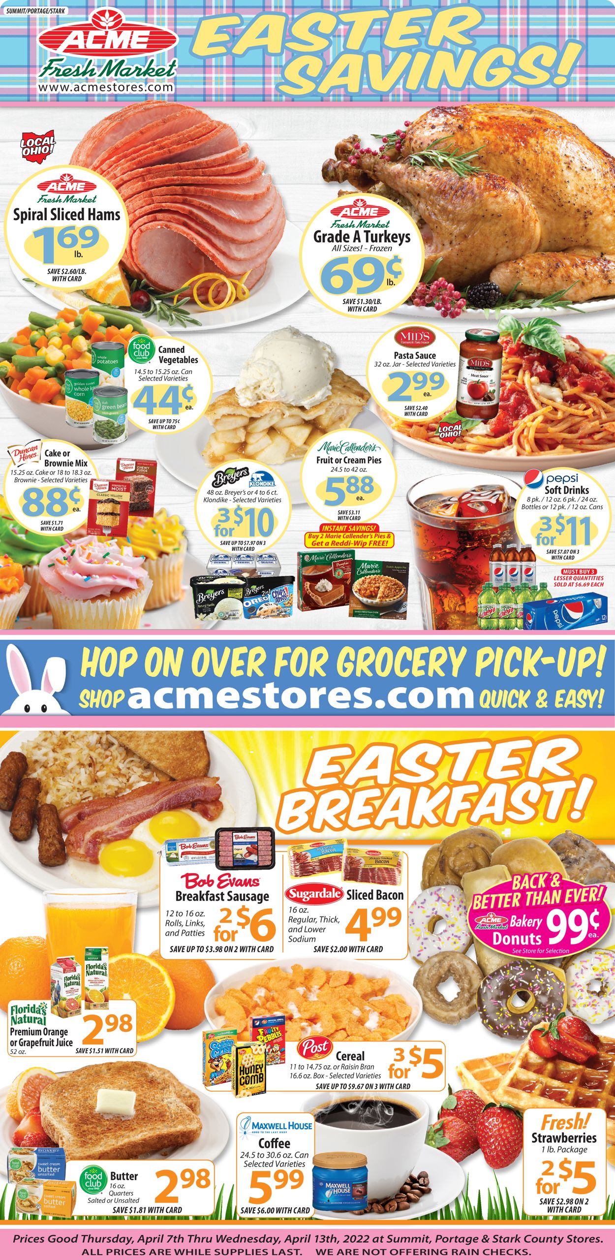Acme Fresh Market EASTER 2022 Weekly Ad Circular - valid 04/07-04/13/2022