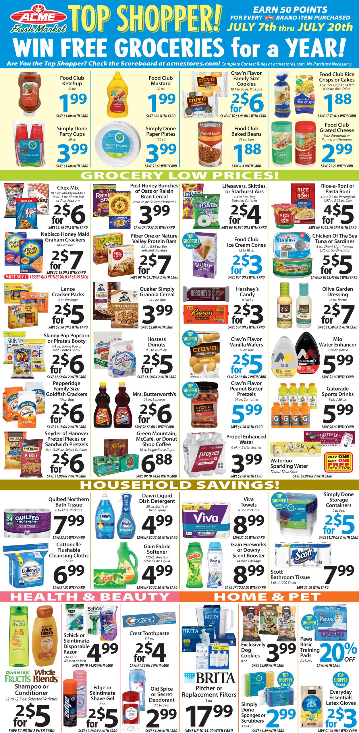 Acme Fresh Market Weekly Ad Circular - valid 07/14-07/20/2022 (Page 2)