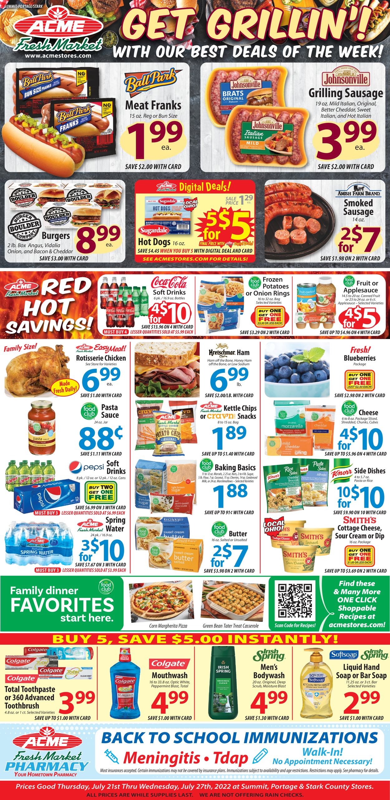 Acme Fresh Market Weekly Ad Circular - valid 07/21-07/27/2022