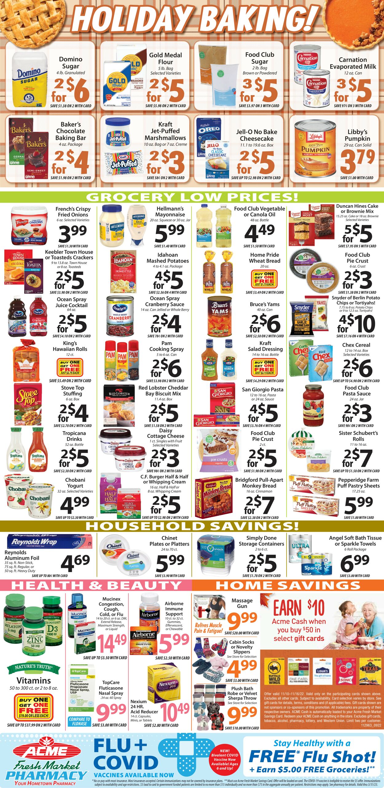 Acme Fresh Market Weekly Ad Circular - valid 11/10-11/18/2022 (Page 2)