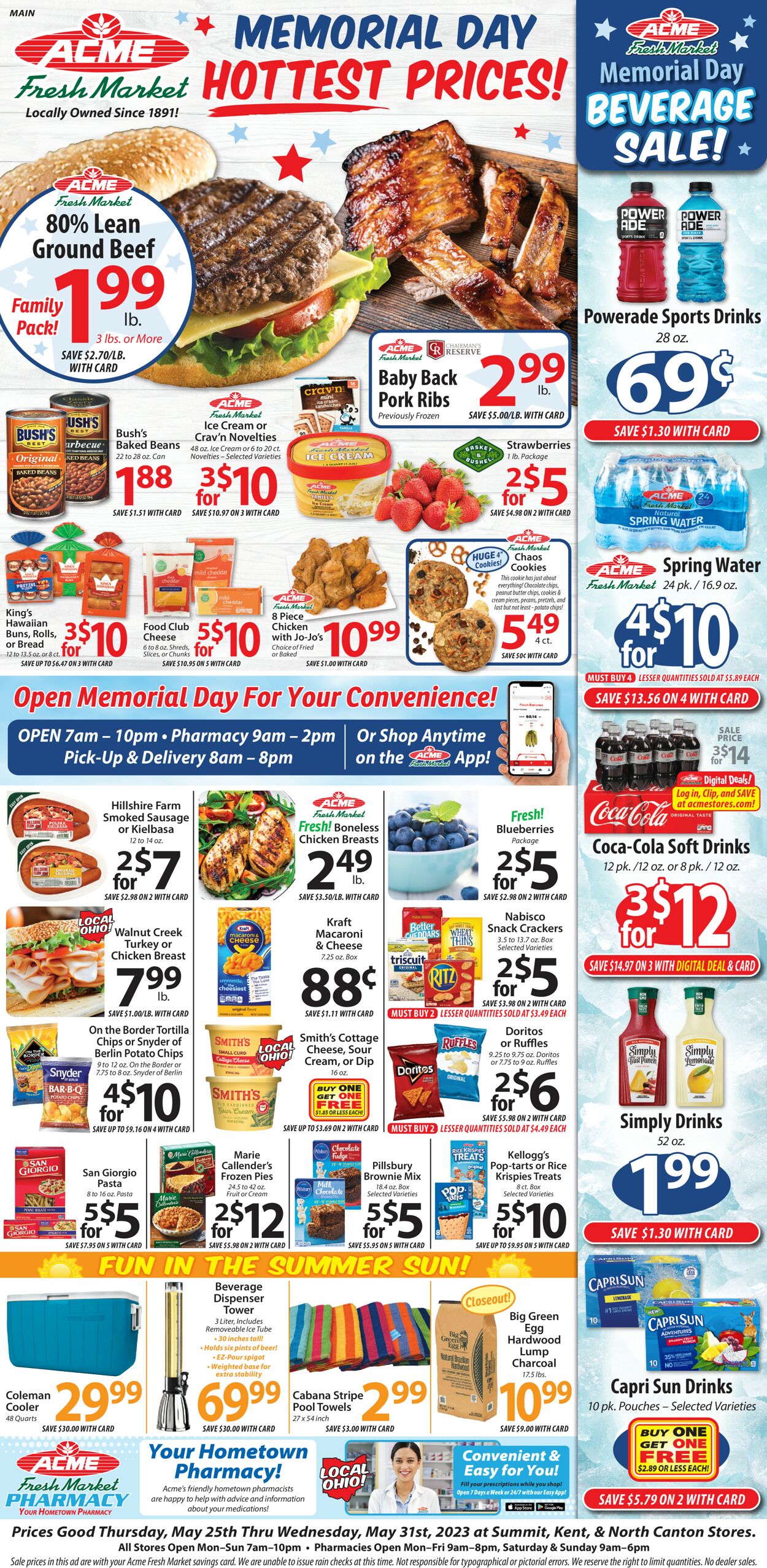Acme Fresh Market Weekly Ad Circular - valid 05/25-06/01/2023
